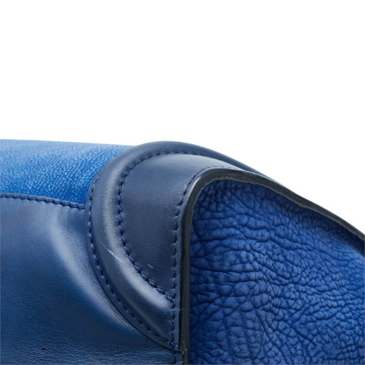 Celine Blue Leather Handbag (Pre-Owned)