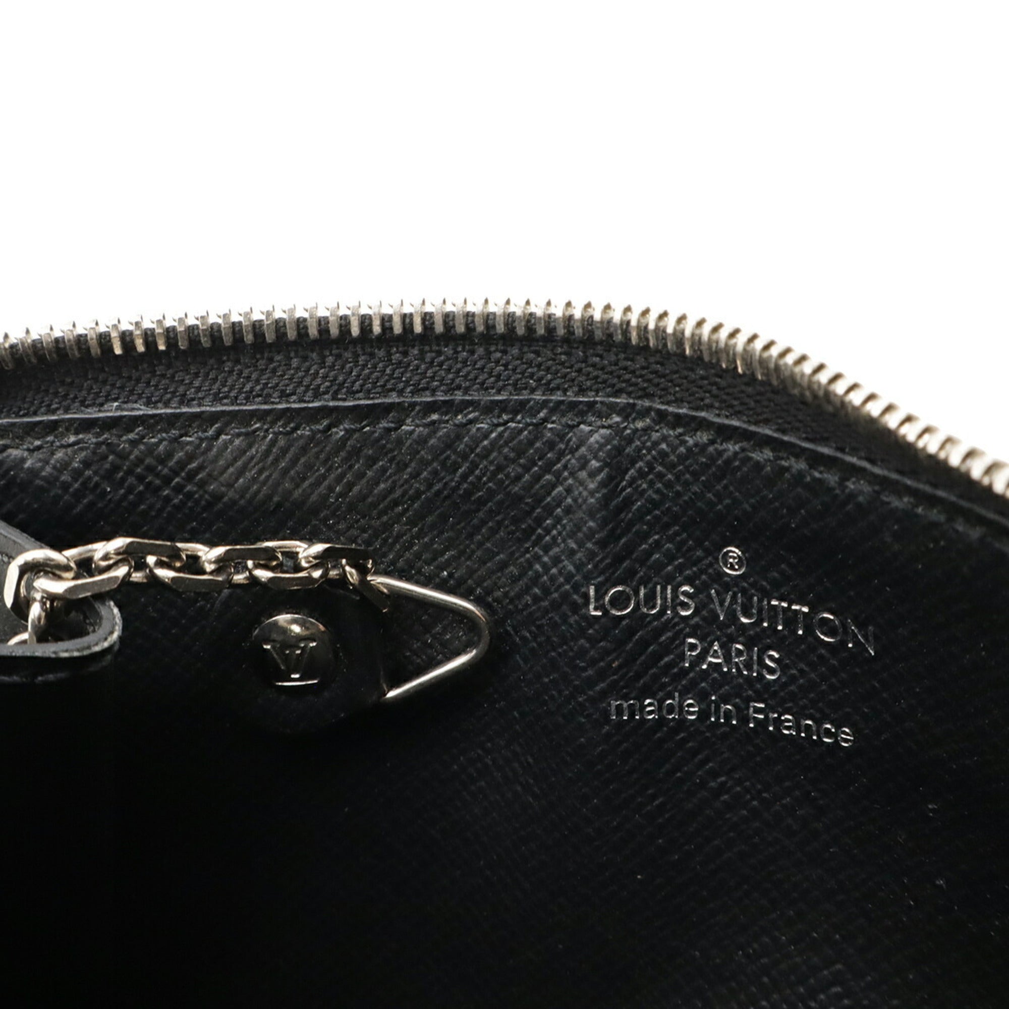 Louis Vuitton Noir Epi Leather Coin Purse/Coin Case (Pre-Owned)
