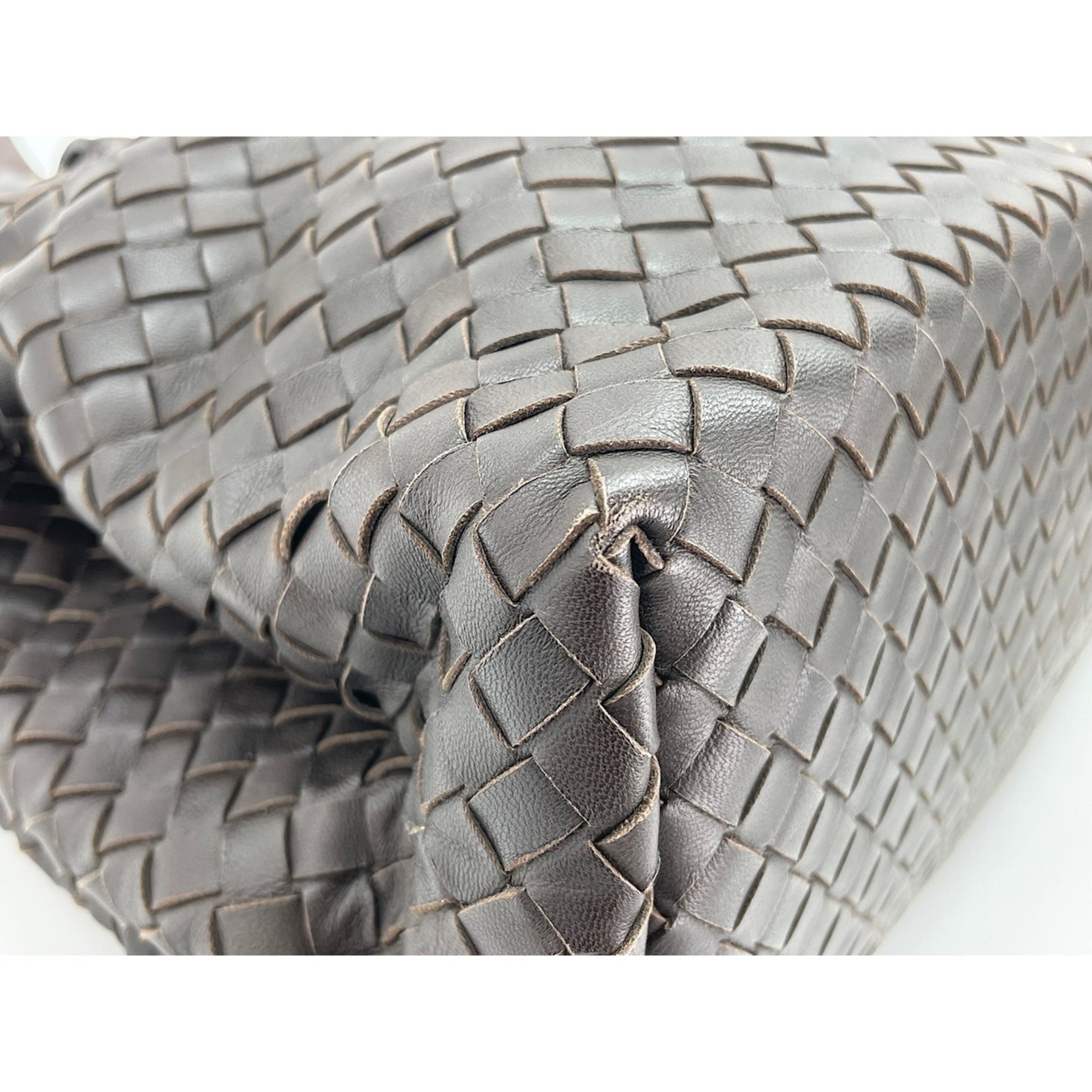 Bottega Veneta Brown Leather Tote Bag (Pre-Owned)