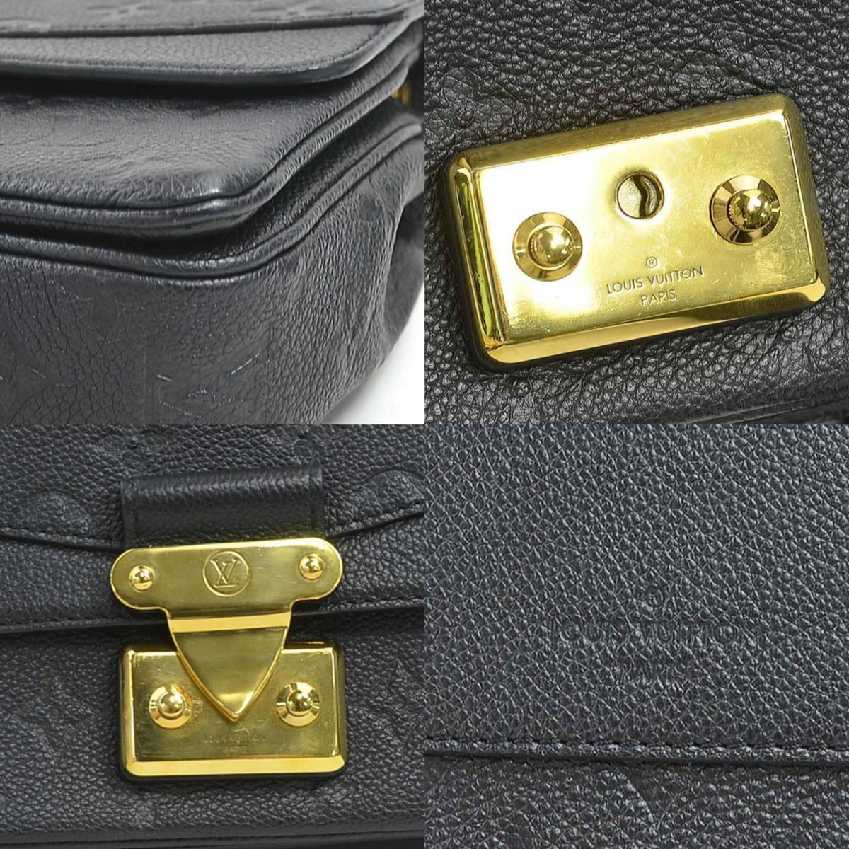 Louis Vuitton Noir Monogram Empreinte Shoulder Bag (Pre-Owned)