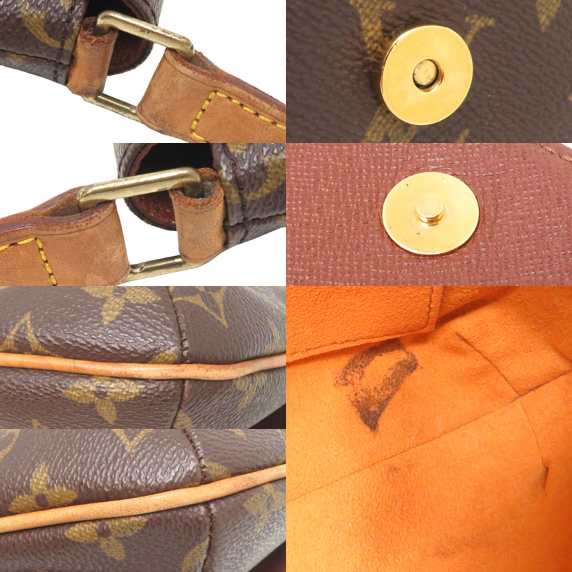 Louis Vuitton Brown Monogram Shoulder Bag (Pre-Owned)
