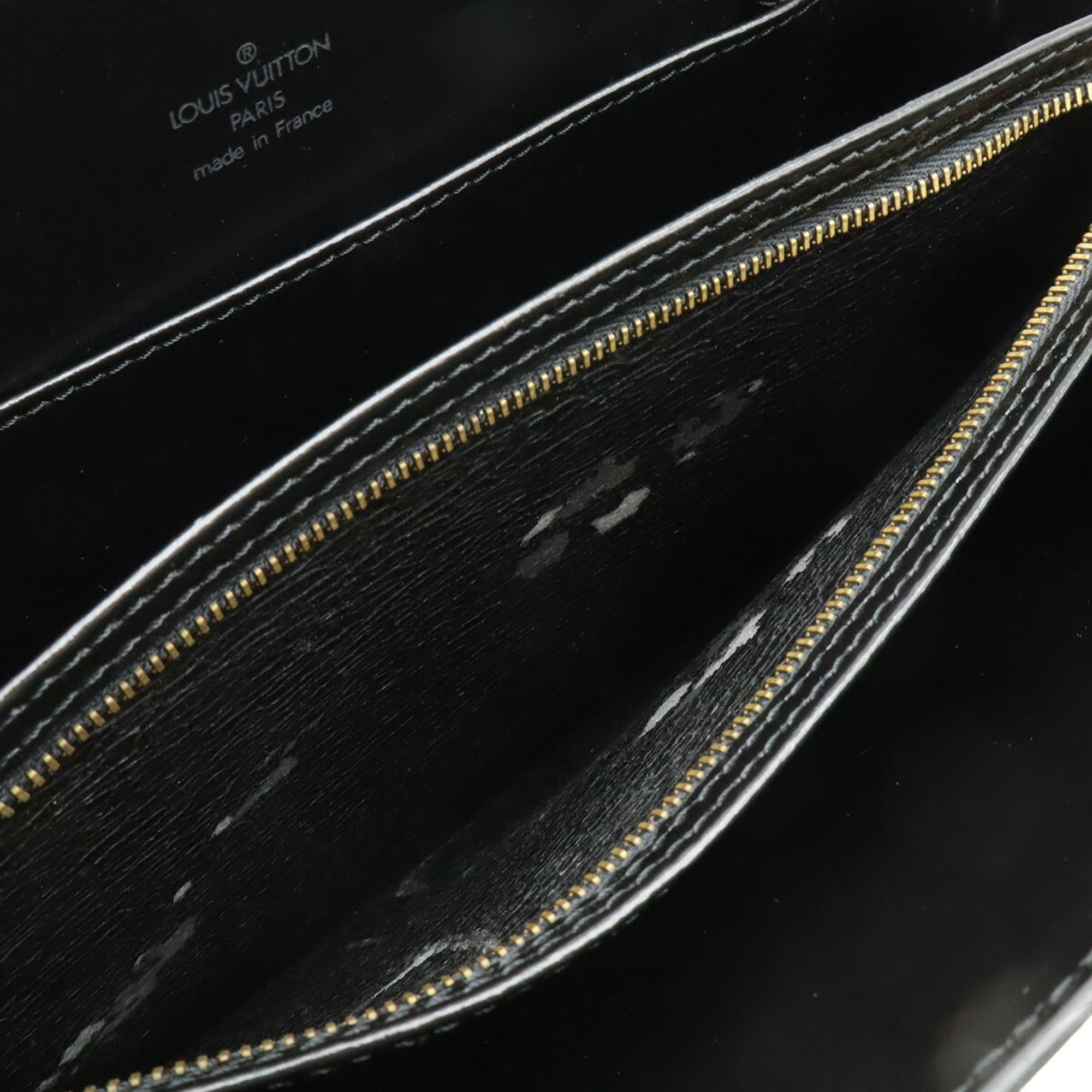 Louis Vuitton Epi Black Noir Epi Leather Shoulder Bag (Pre-Owned)