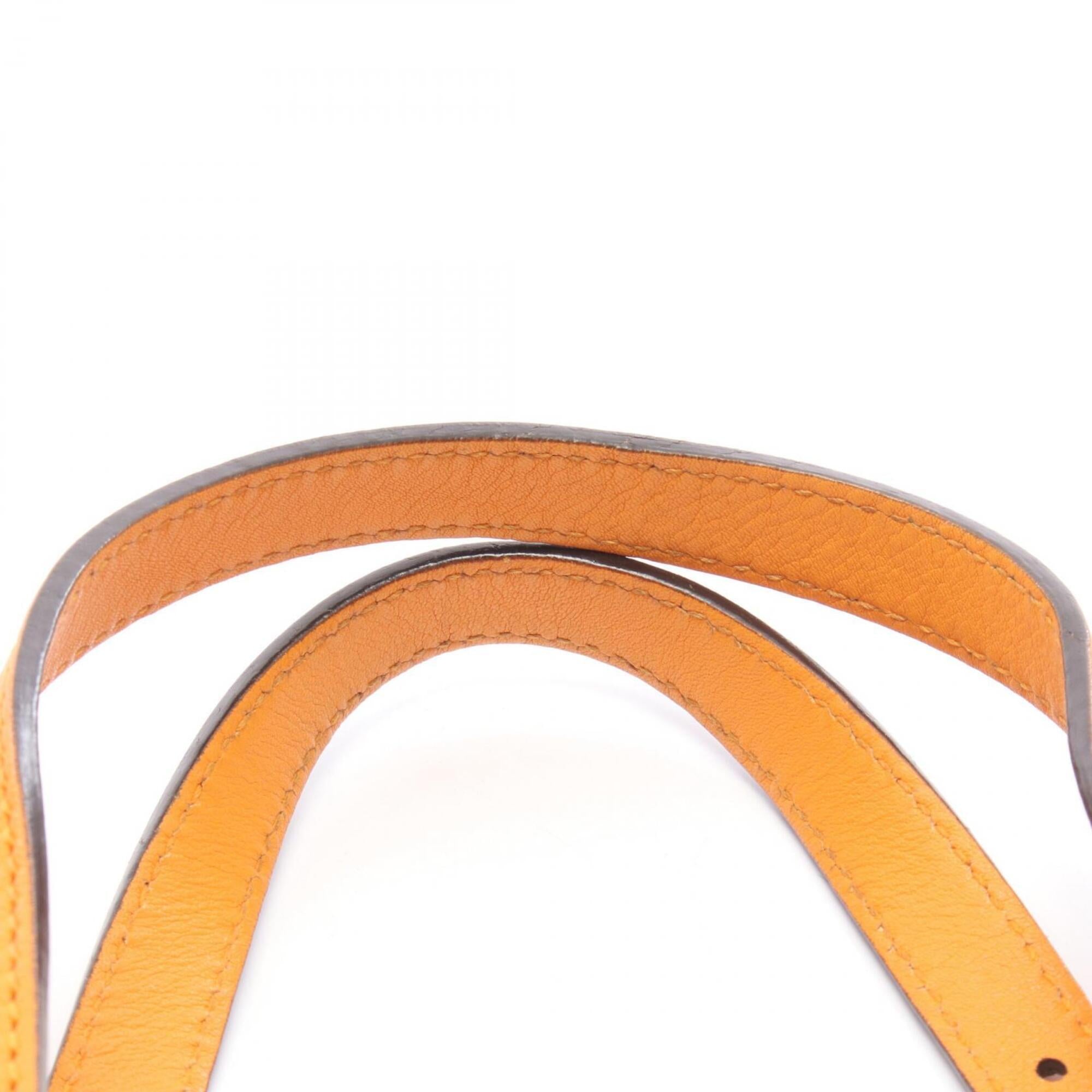 Gucci Orange Leather Handbag (Pre-Owned)