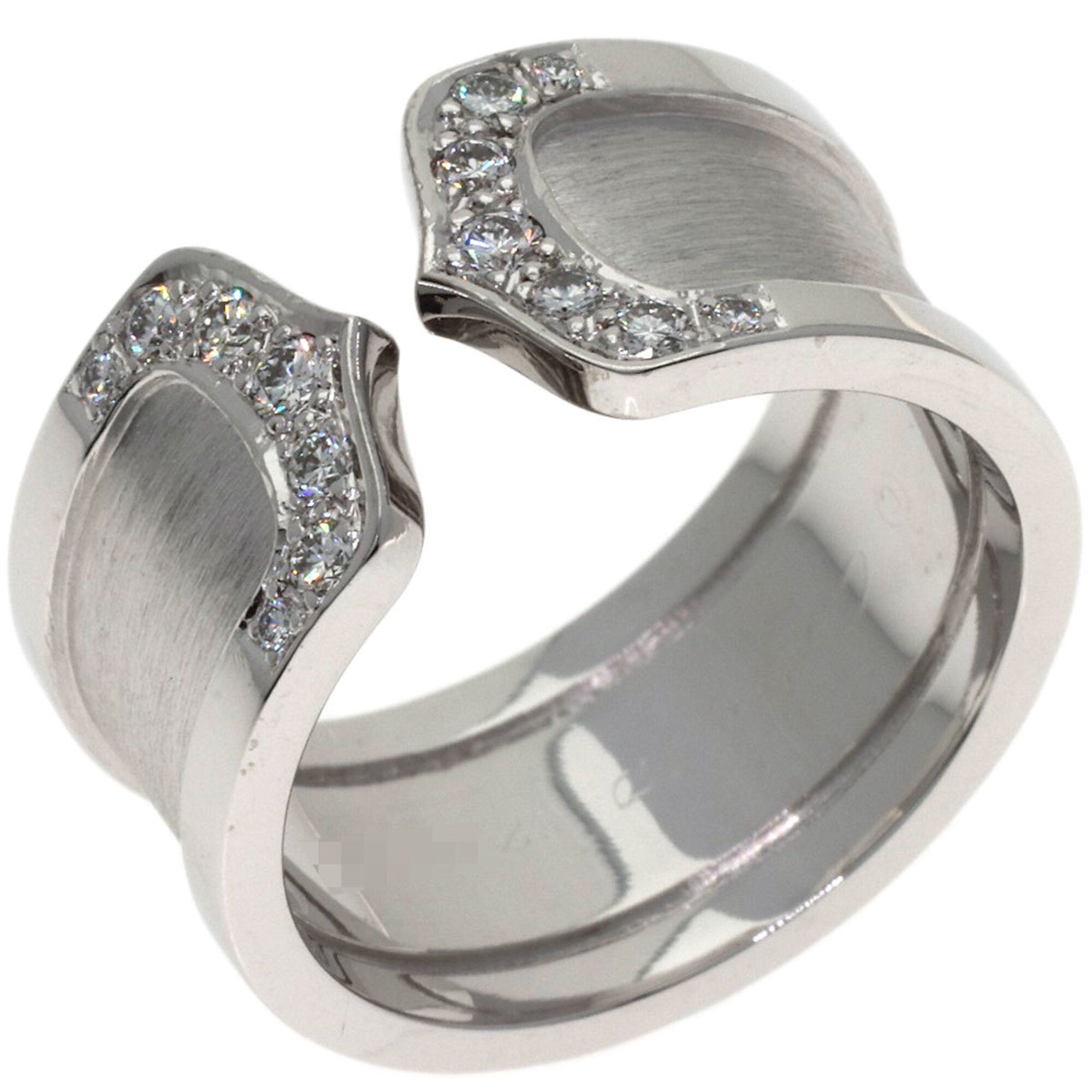 Cartier White Gold White Gold (18K) Band Ring (Pre-Owned)