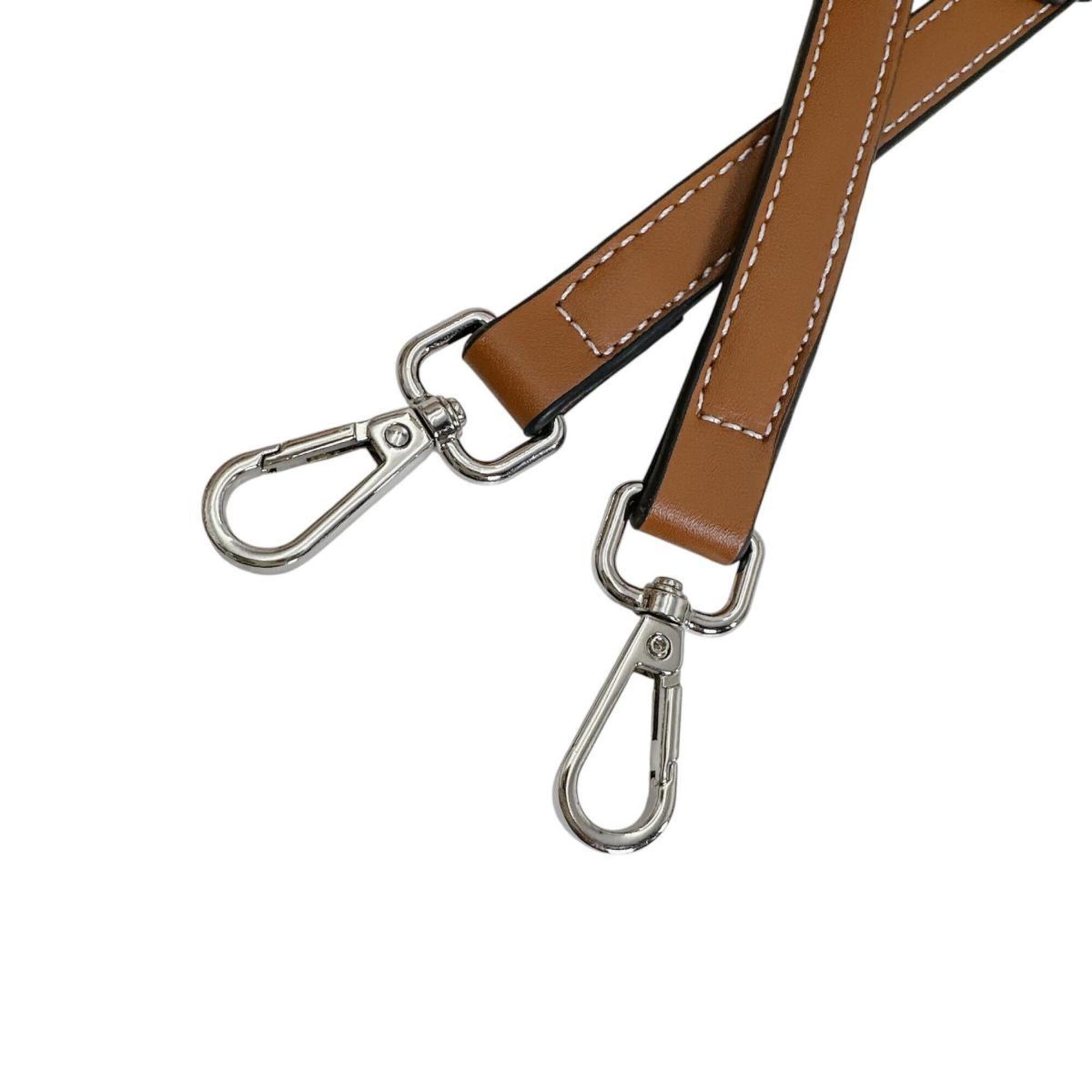 Chloé Beige Canvas Leather Handbag Tote Bag (Pre-Owned)