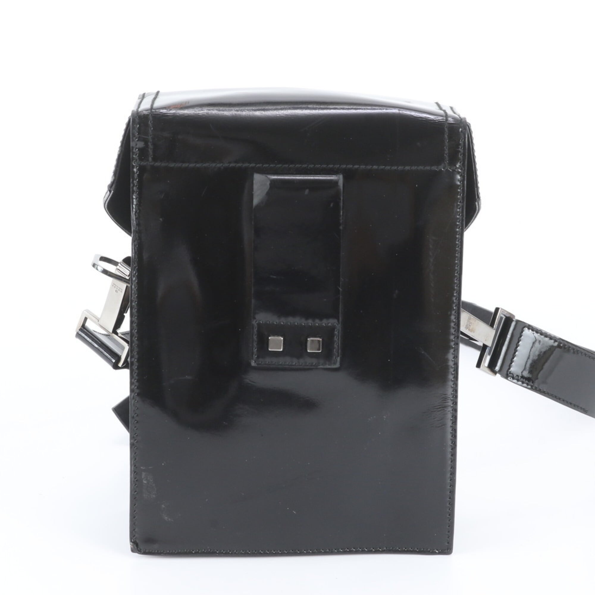 Gucci Black Leather Crossbody Bag Shoulder Bag (Pre-Owned)