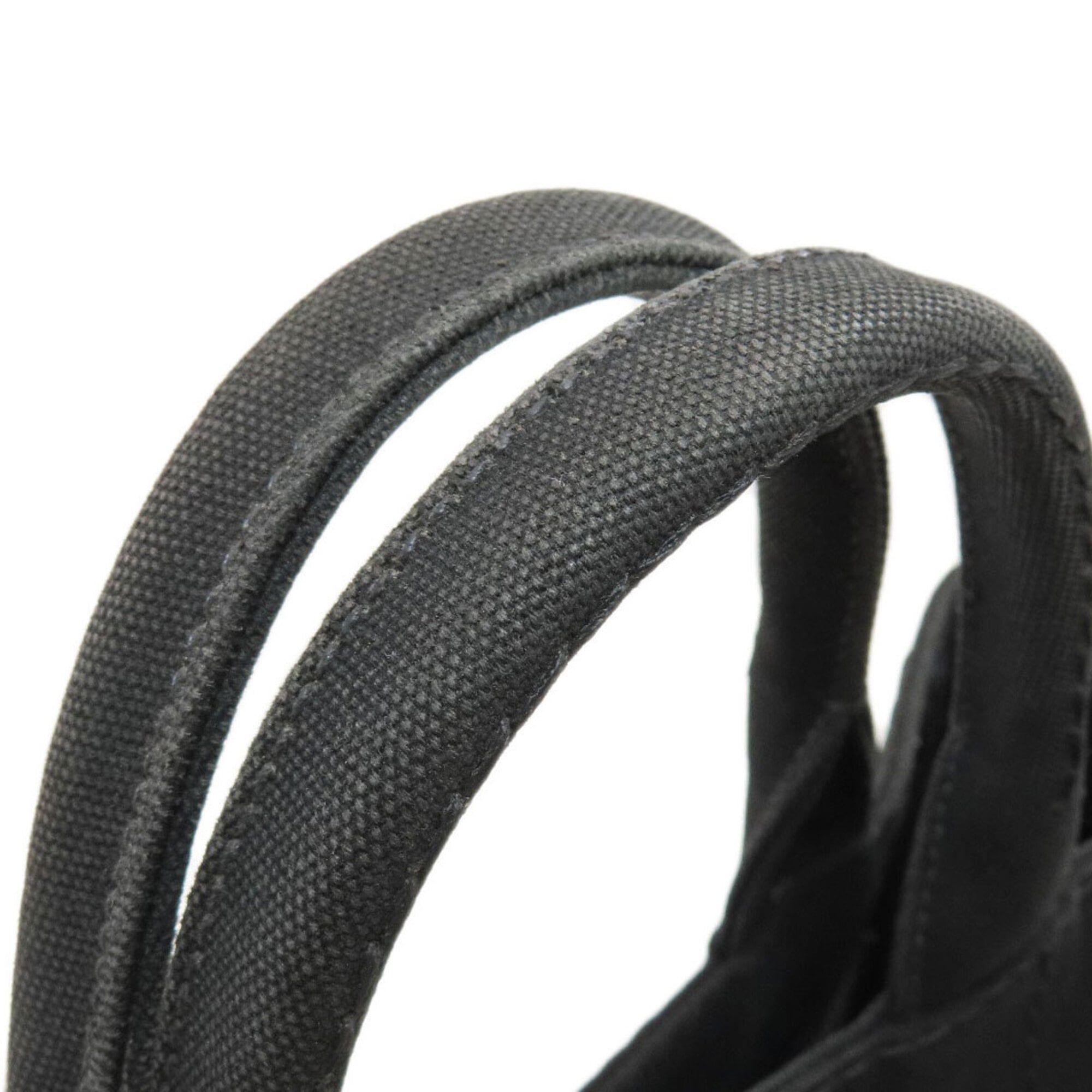 Prada Black Canvas Tote Bag (Pre-Owned)