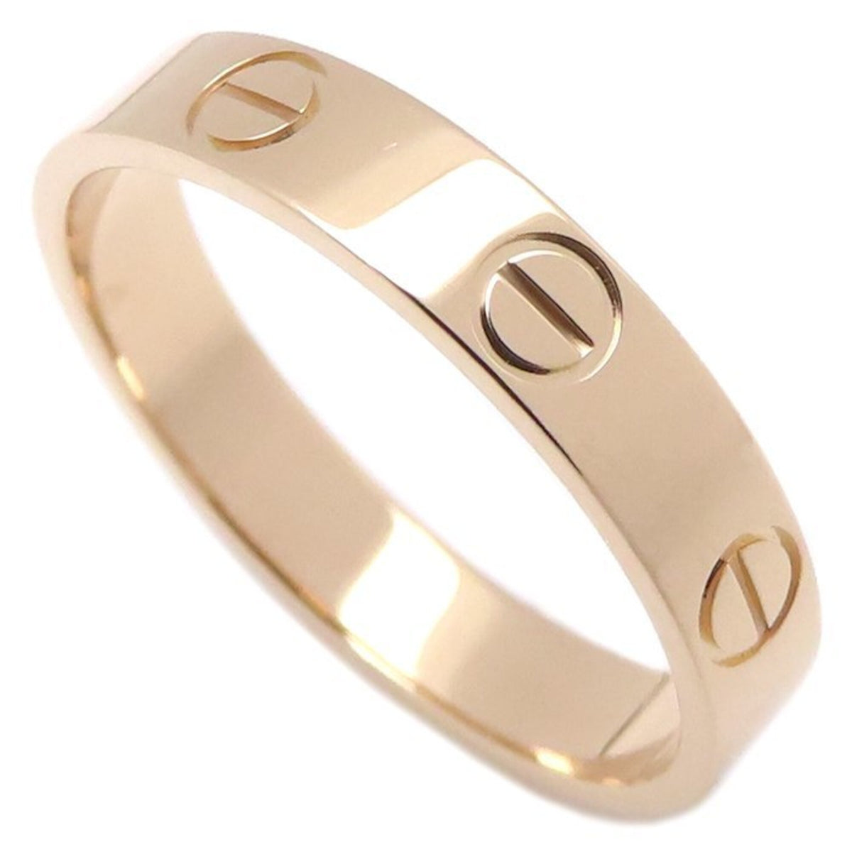 Cartier Love Pink Gold (18K) Band Ring (Pre-Owned)