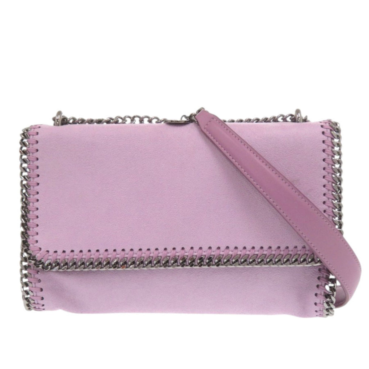 Stella Mccartney Purple Polyester Shoulder Bag (Pre-Owned)