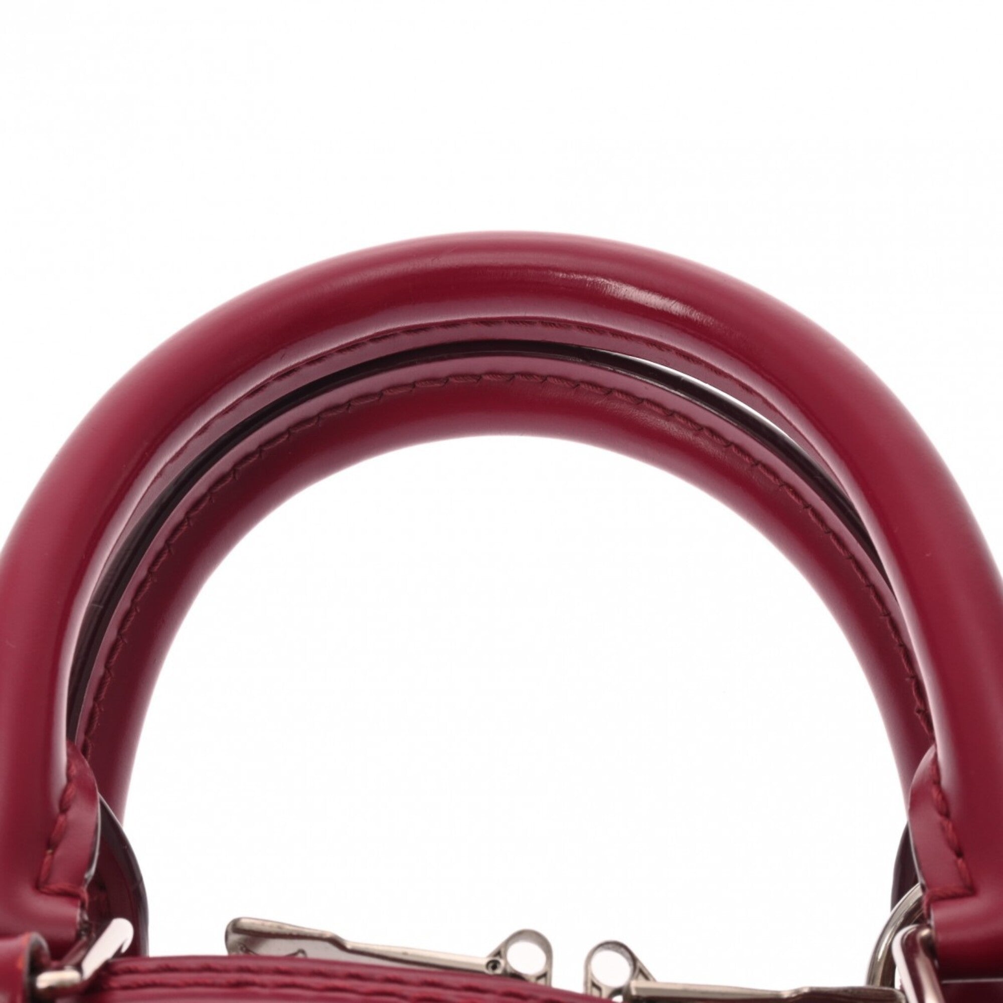 Louis Vuitton Fuchsia Leather Handbag (Pre-Owned)
