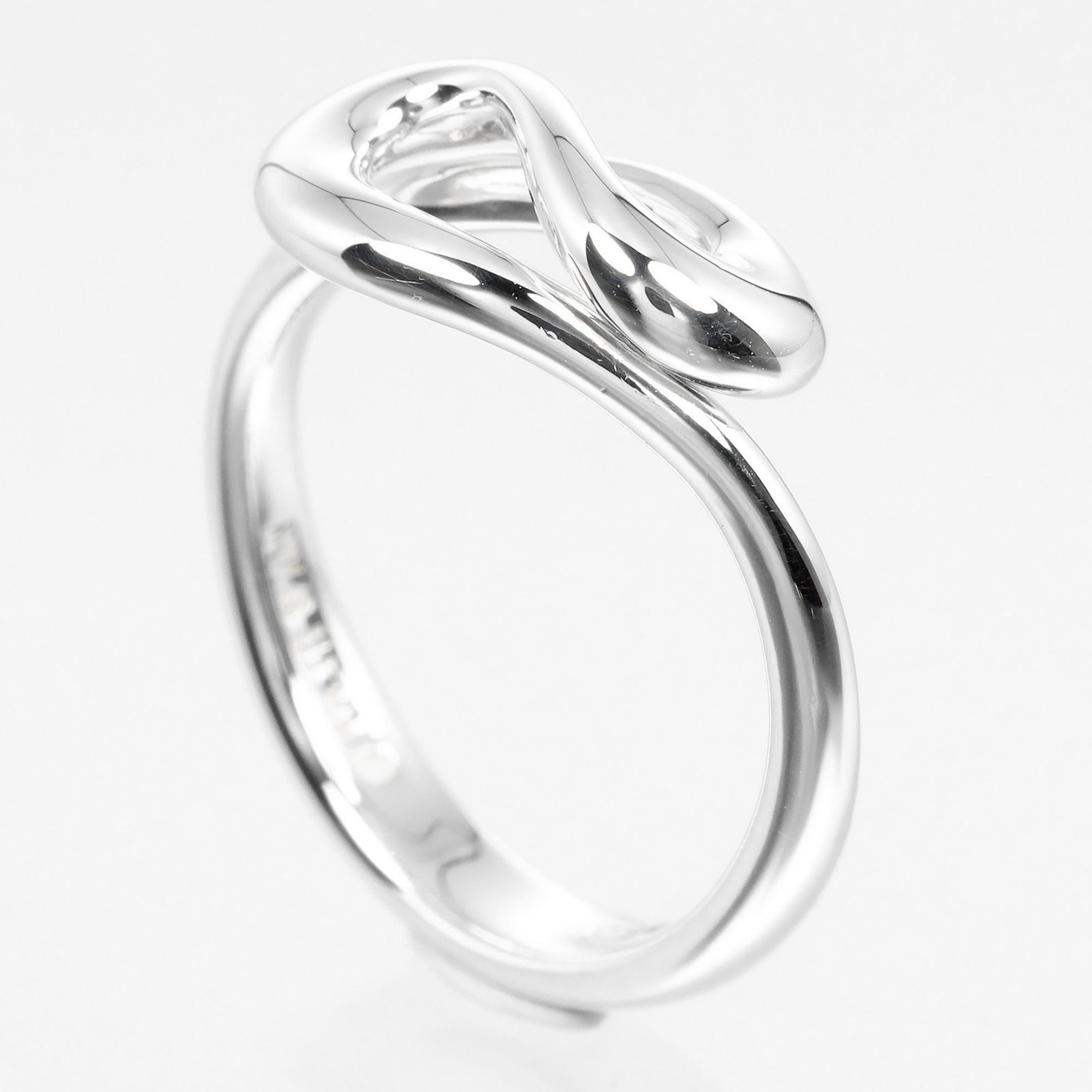 Tiffany Silver 925 Band Ring (Pre-Owned)