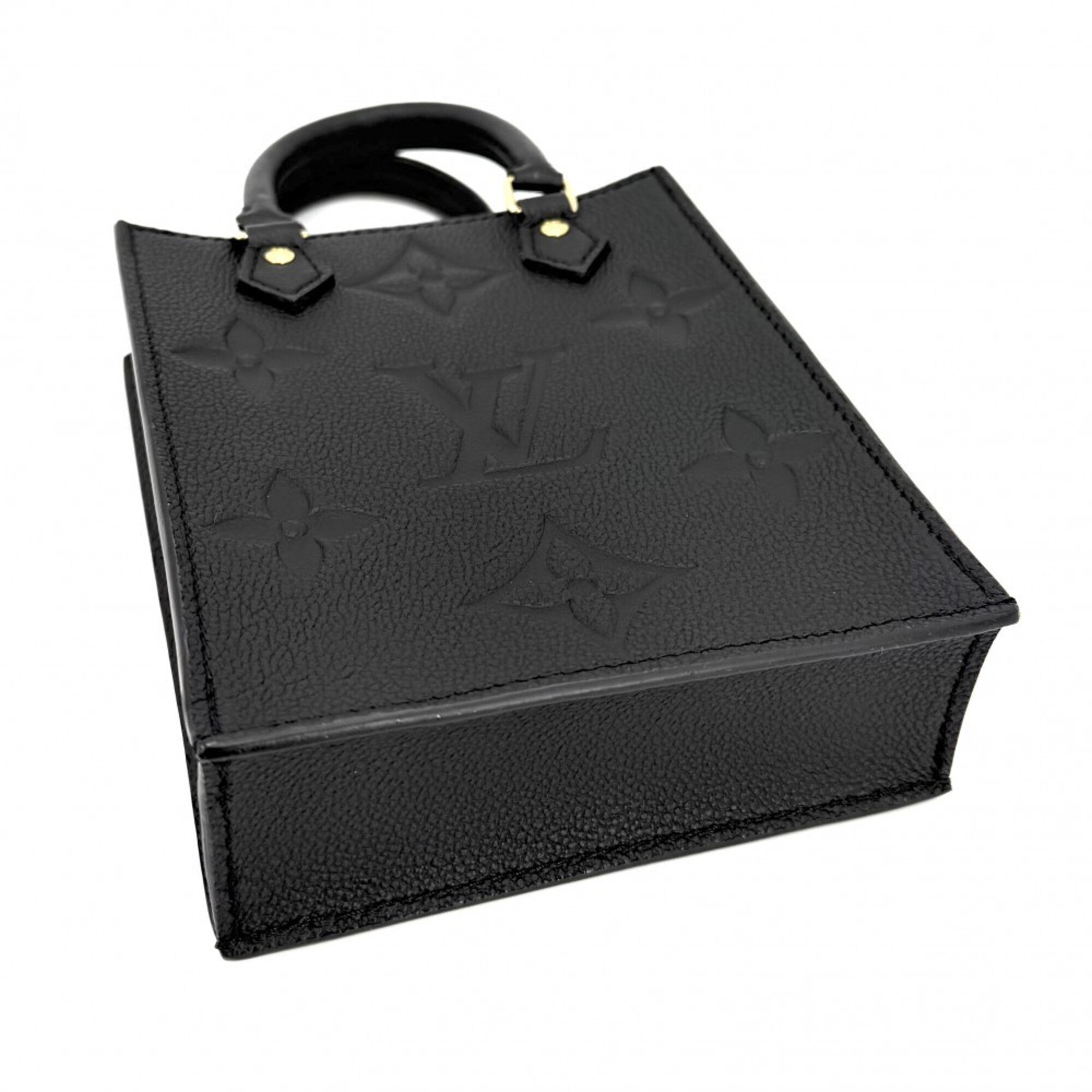 Louis Vuitton Noir Monogram Empreinte Handbag Pochette Shoulder Bag (Pre-Owned)