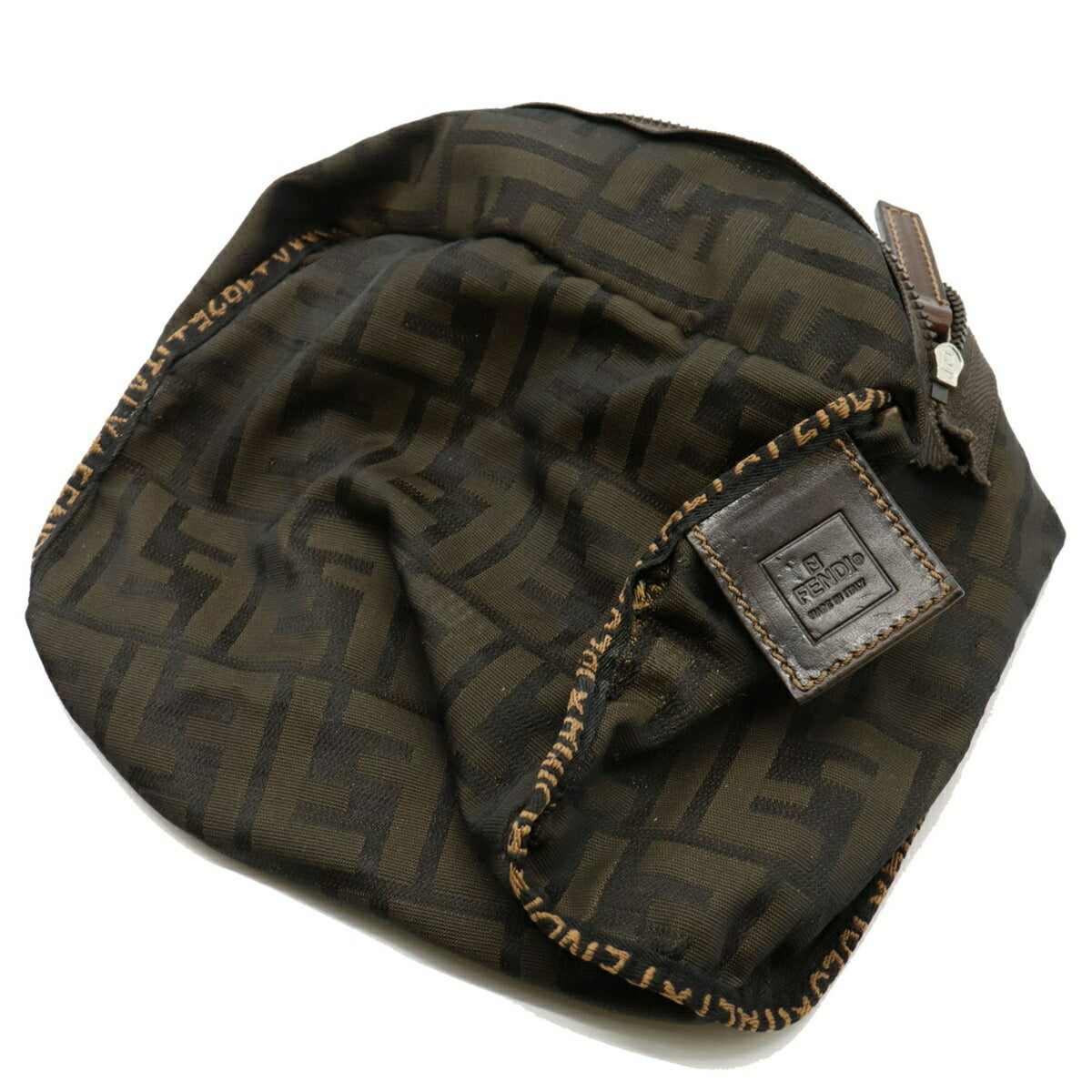 Fendi Khaki Nylon Handbag (Pre-Owned)