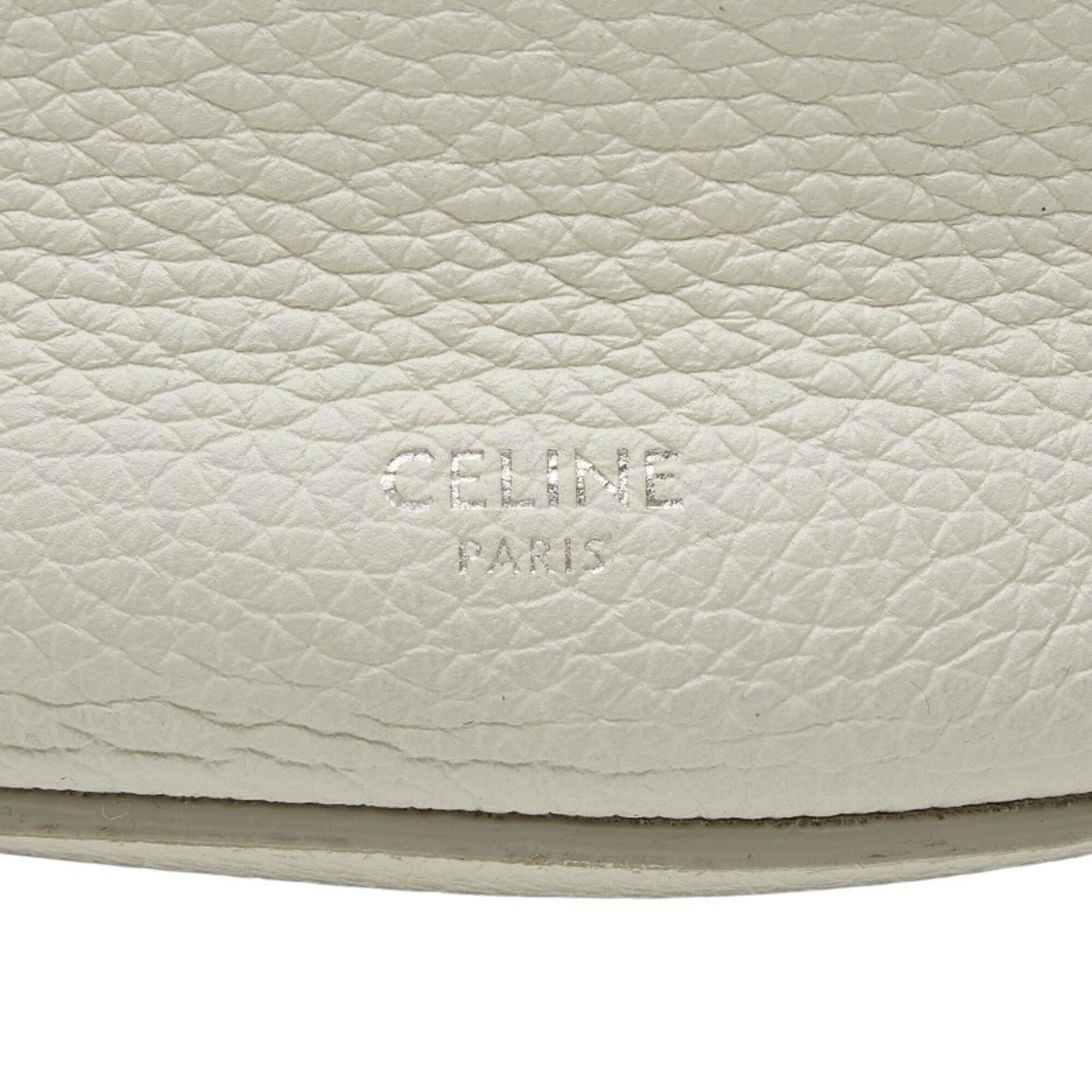 Celine White Leather Handbag (Pre-Owned)