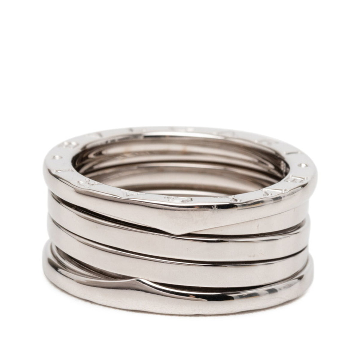 Bvlgari White Gold (18K) Band Ring (Pre-Owned)