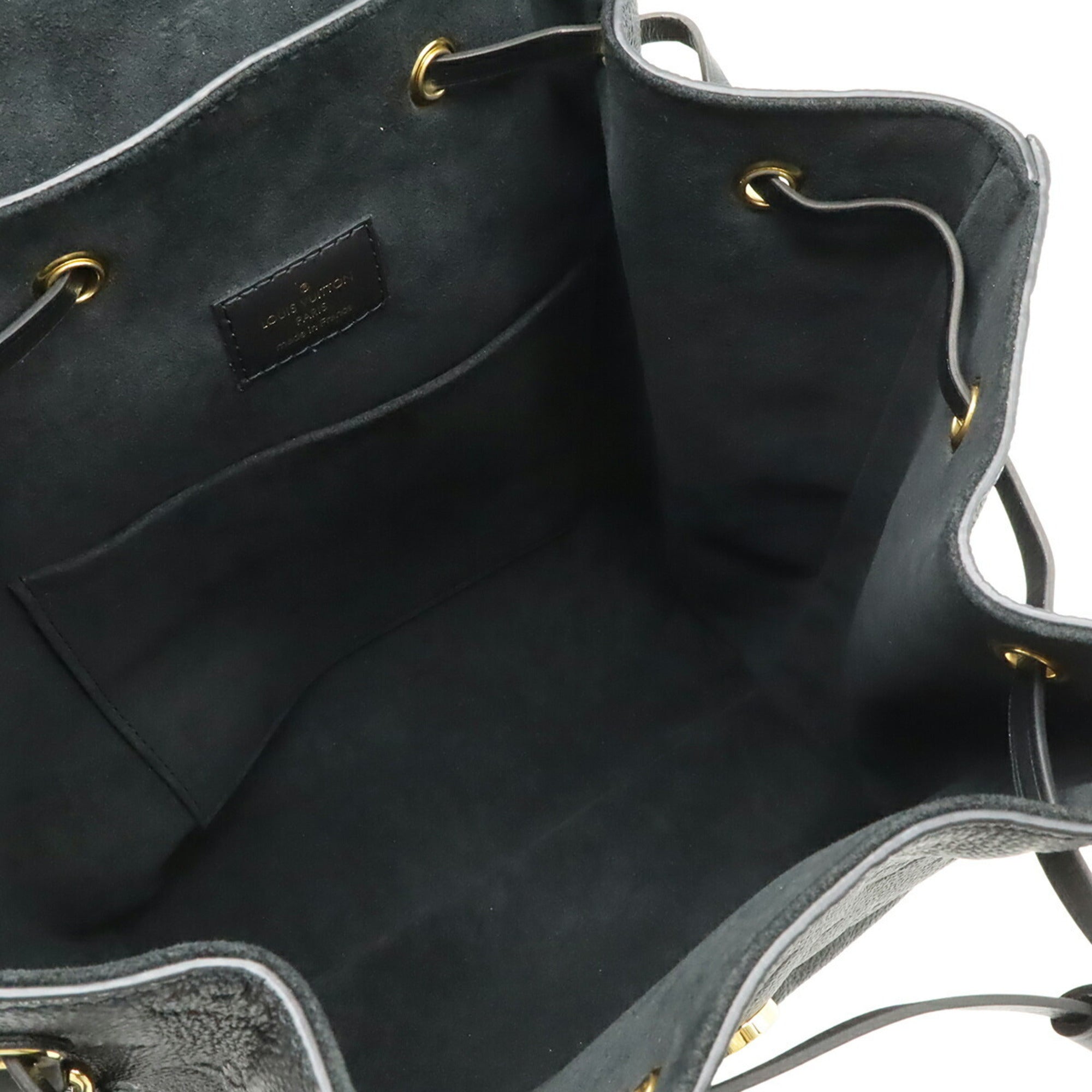 Louis Vuitton Noir Monogram Empreinte Leather Backpack (Pre-Owned)