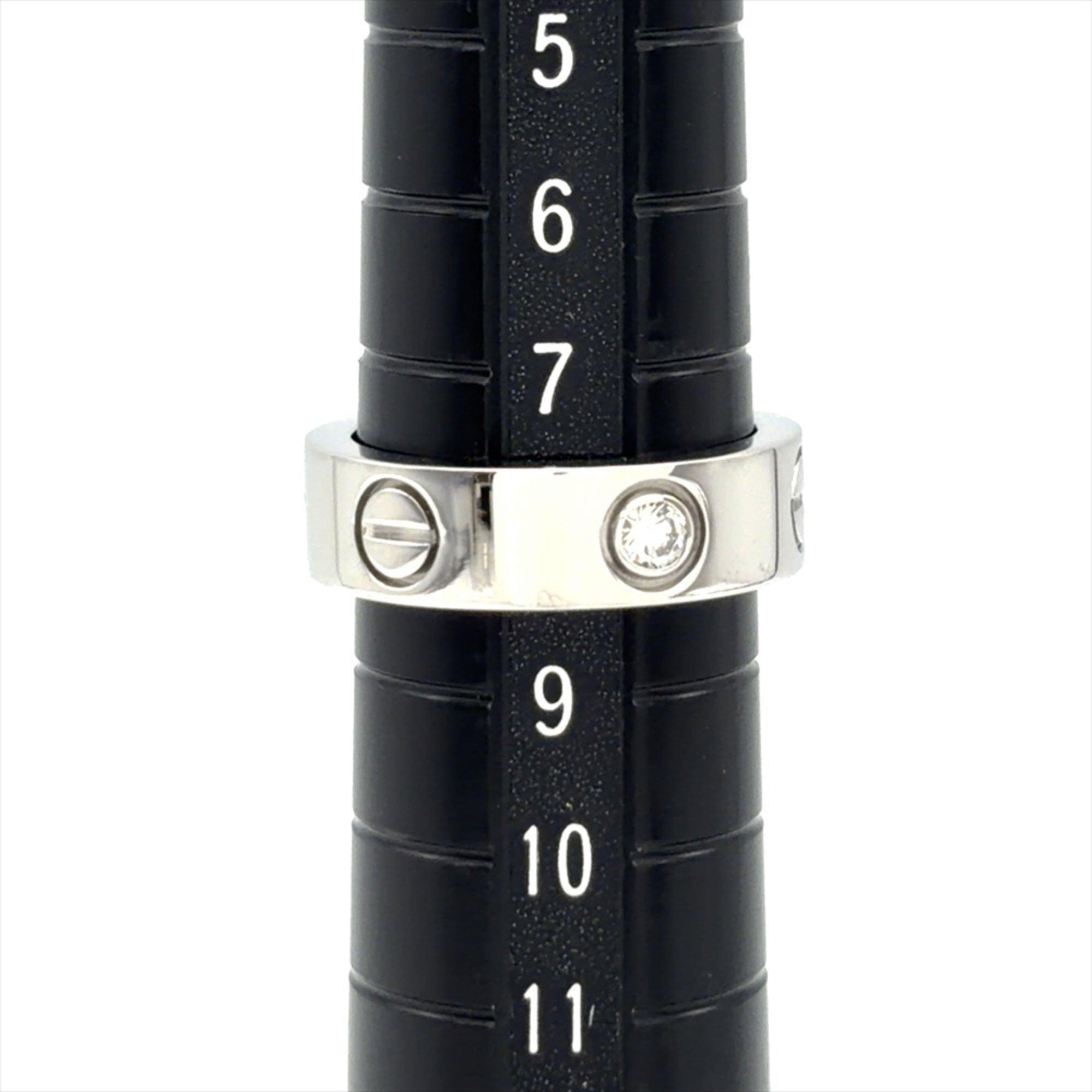 Cartier Love White Gold (18K) Band Ring (Pre-Owned)
