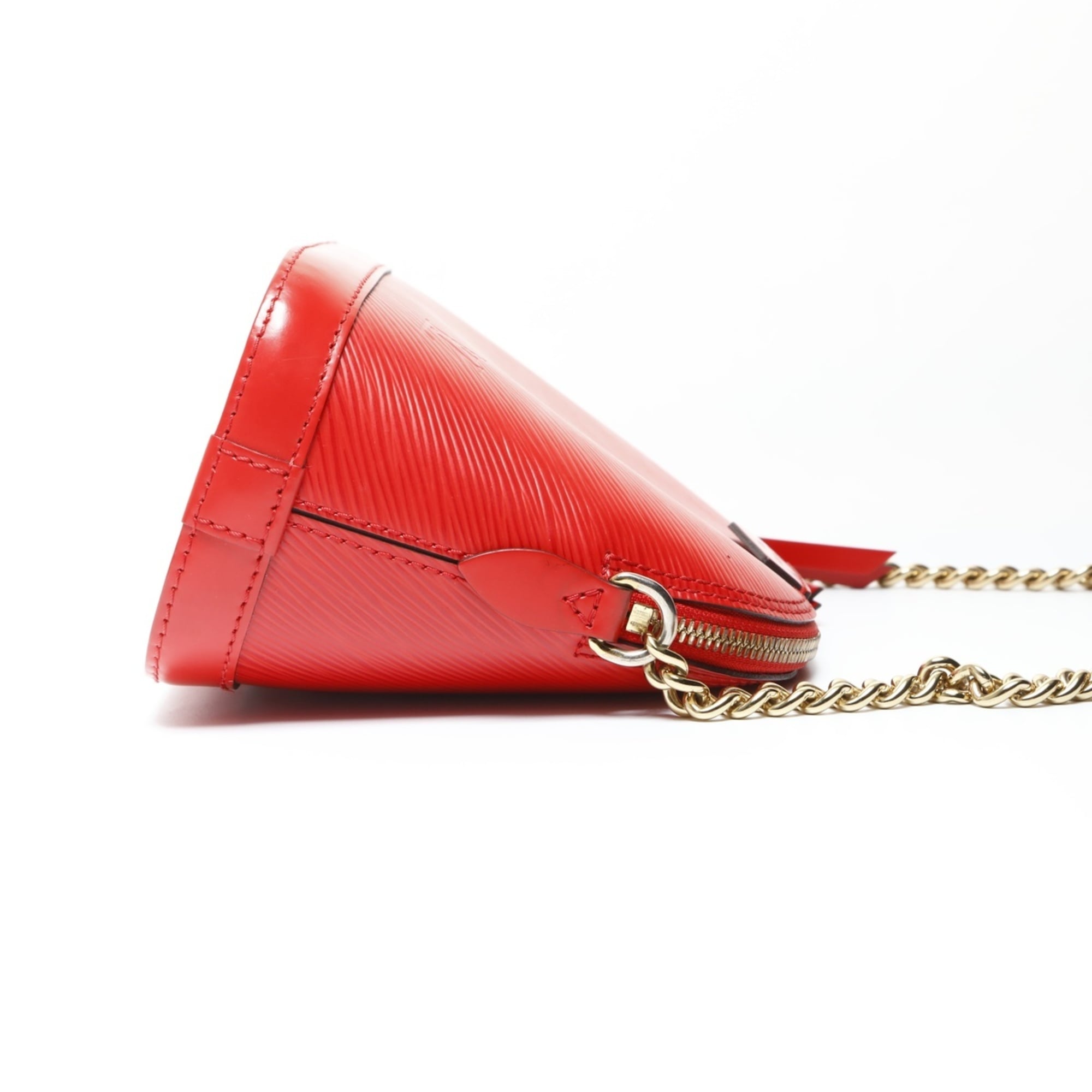 Louis Vuitton Red Color Shoulder Bag (Pre-Owned)