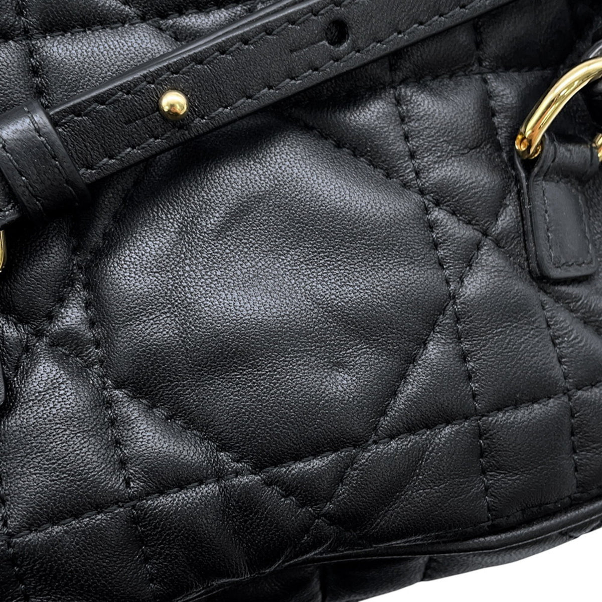 Christian Dior Black Leather Handbag (Pre-Owned)