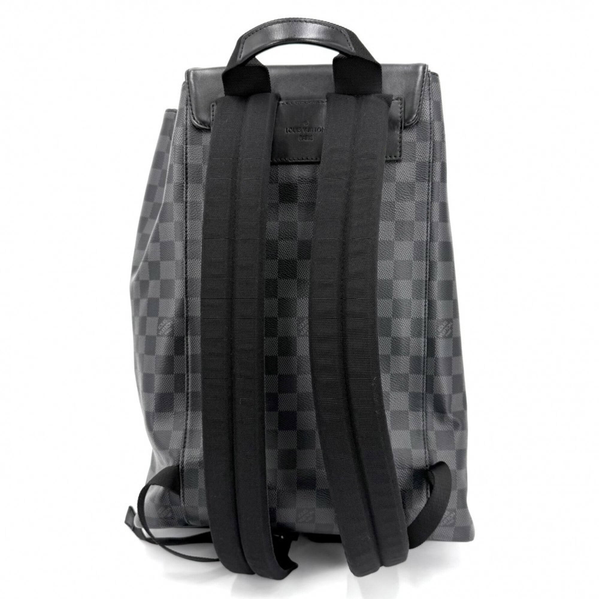Louis Vuitton Black Damier Graphite Backpack (Pre-Owned)