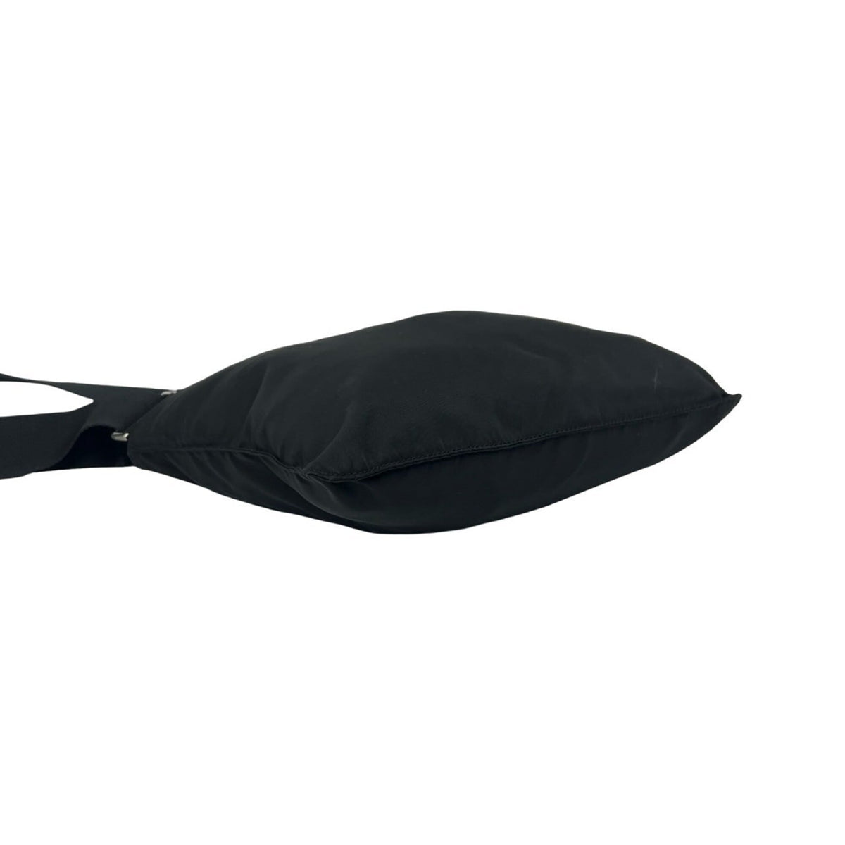 Prada Black Nylon Pochette Shoulder Bag (Pre-Owned)
