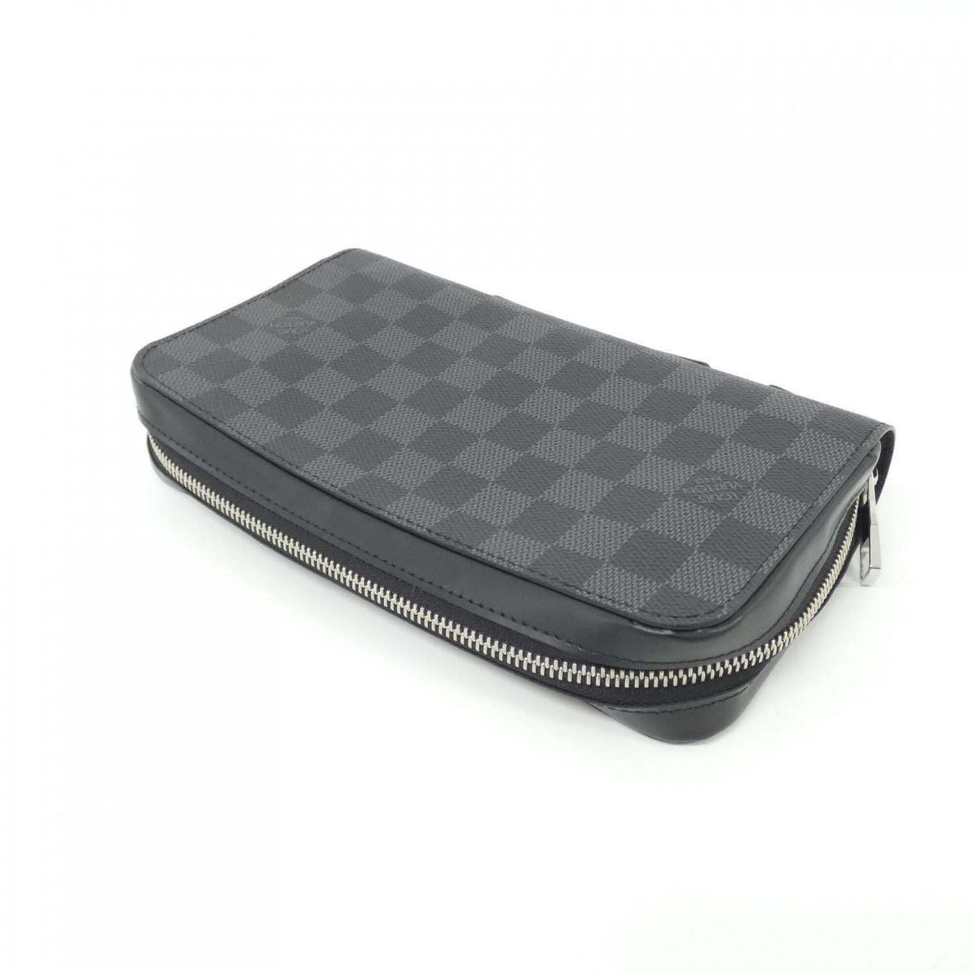 Louis Vuitton Damier Graphite Graphite Coated Canvas Long Wallet (Bi-Fold) (Pre-Owned)