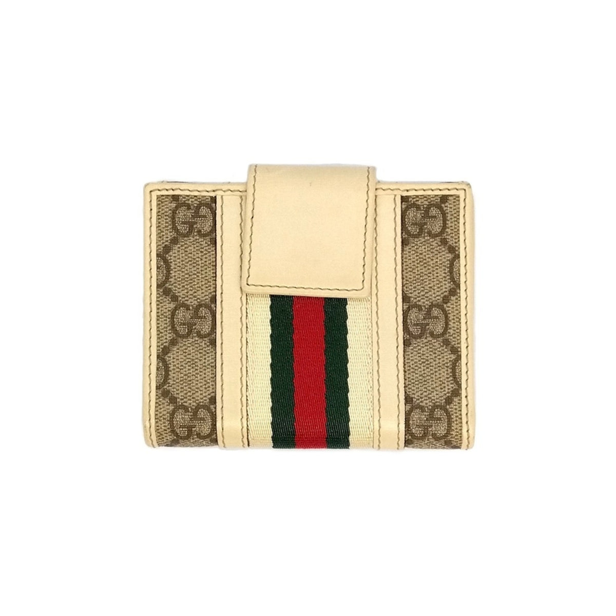 Gucci Beige Gg Plus Wallet (Bi-Fold) (Pre-Owned)