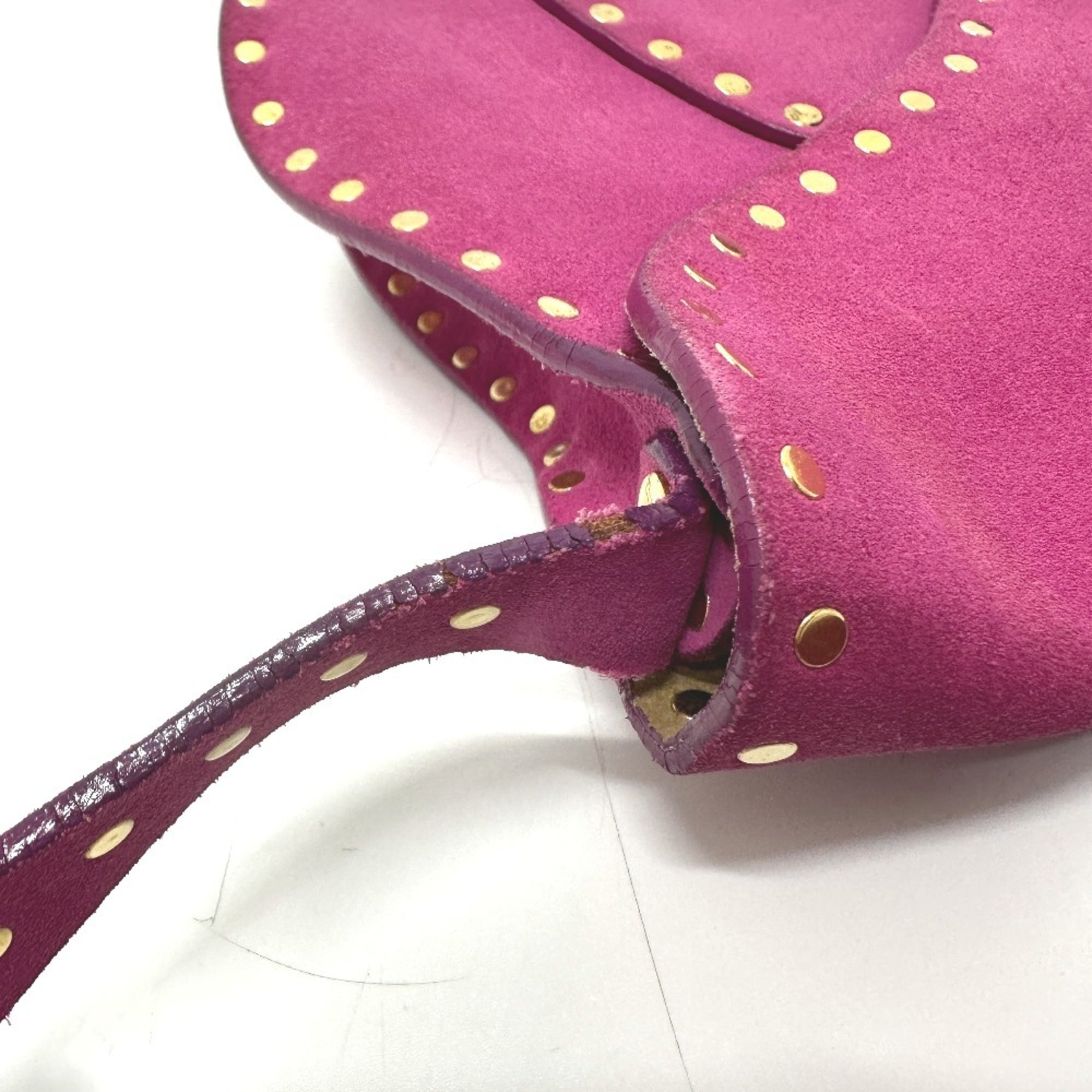 Celine Pink Suede Shoulder Bag (Pre-Owned)