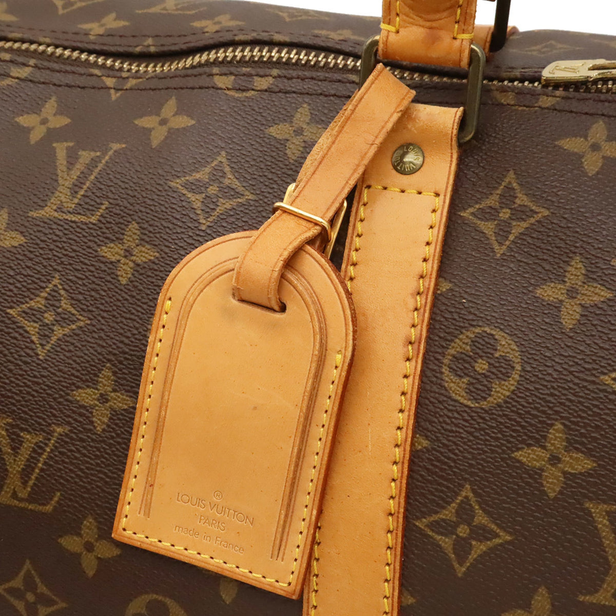 Louis Vuitton Brown Monogram Monogram Boston Bag Handbag (Pre-Owned)