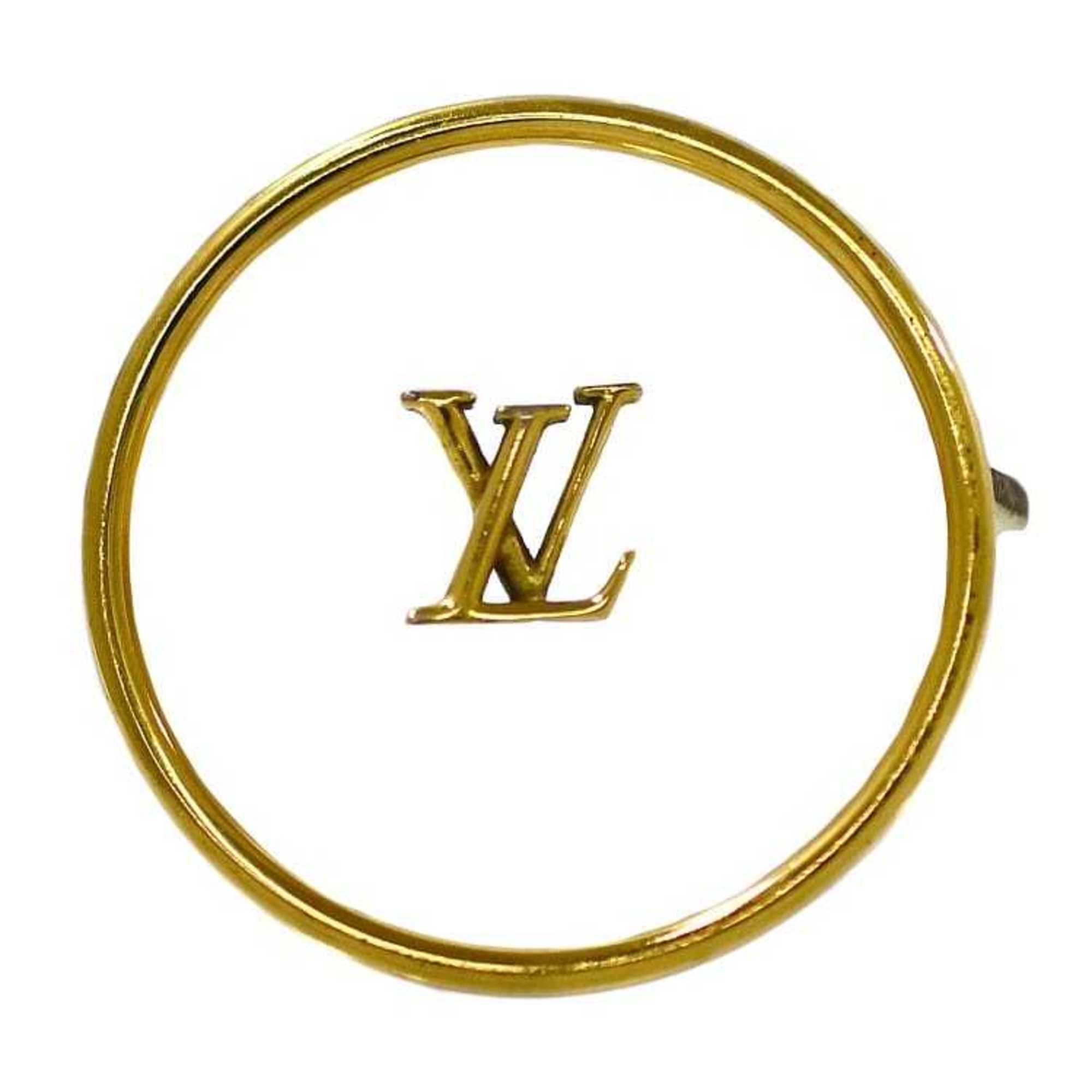 Louis Vuitton Gold Plating Band Ring (Pre-Owned)
