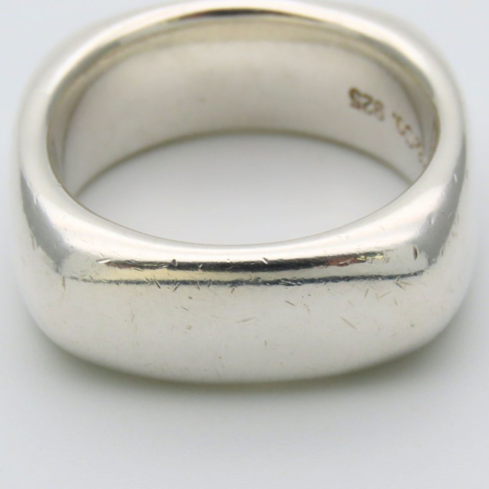 Tiffany Silver Silver 925 Band Ring (Pre-Owned)