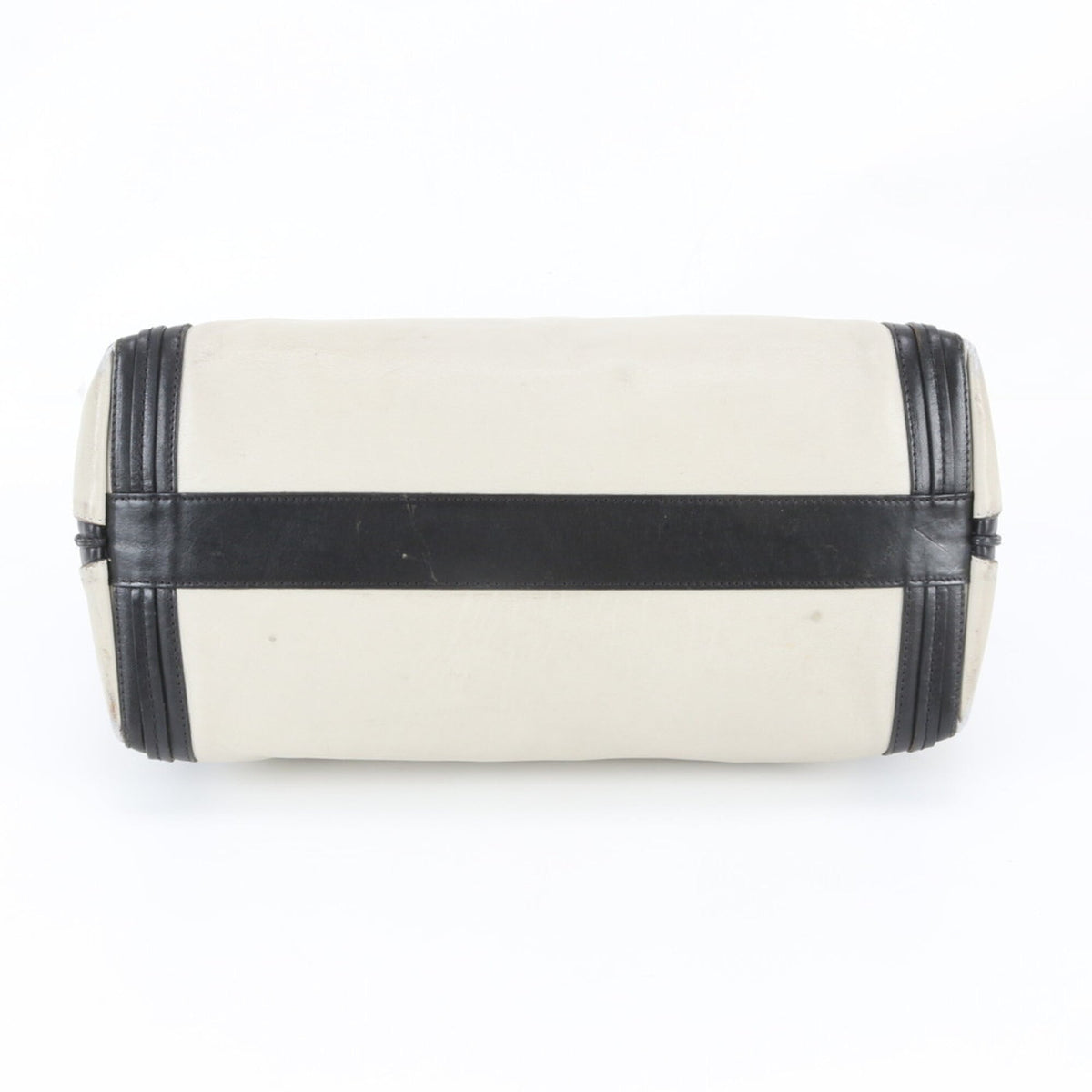 Chloé Black Ivory Leather Handbag Shoulder Bag Tote Bag (Pre-Owned)