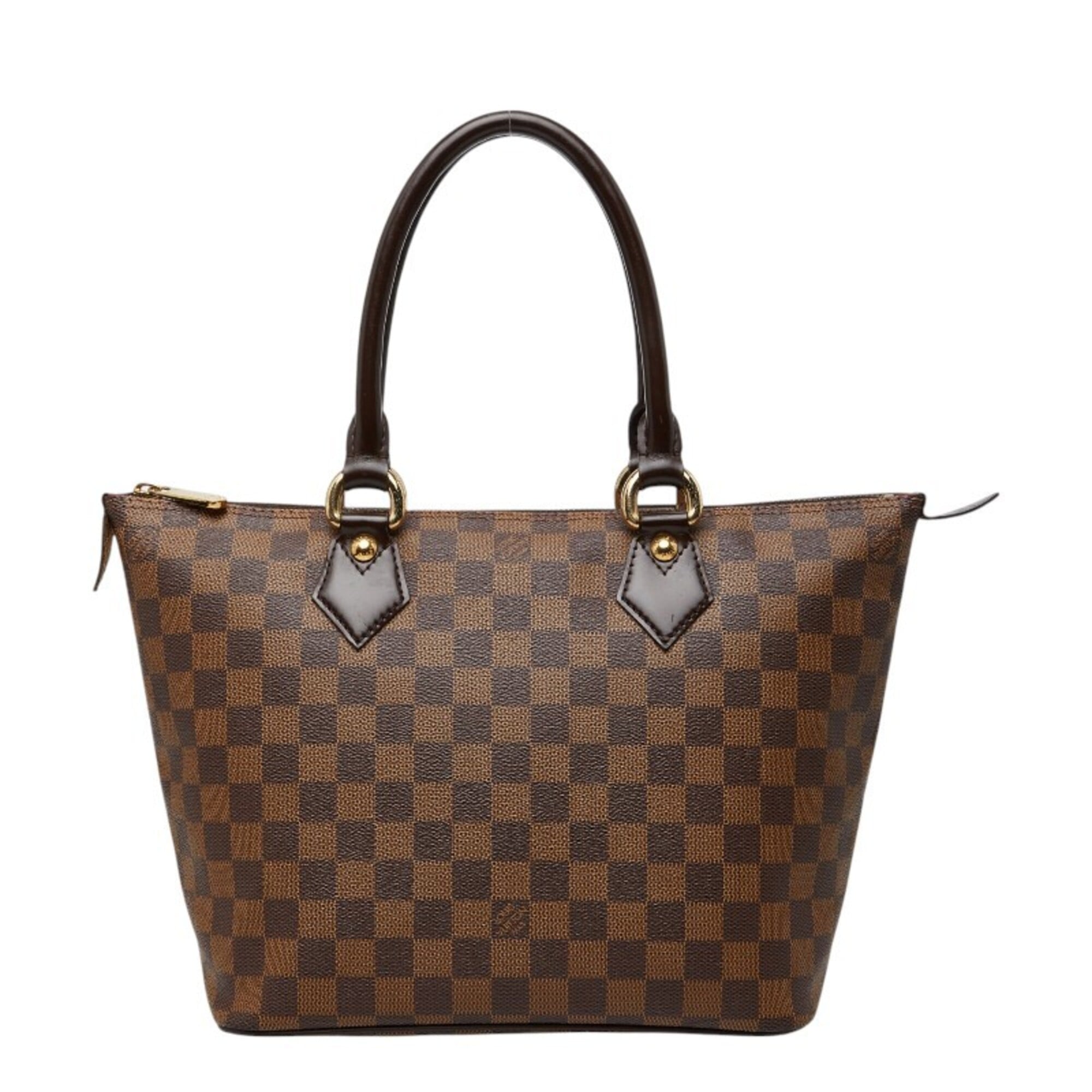 Louis Vuitton Brown Pvc Leather Tote Bag (Pre-Owned)