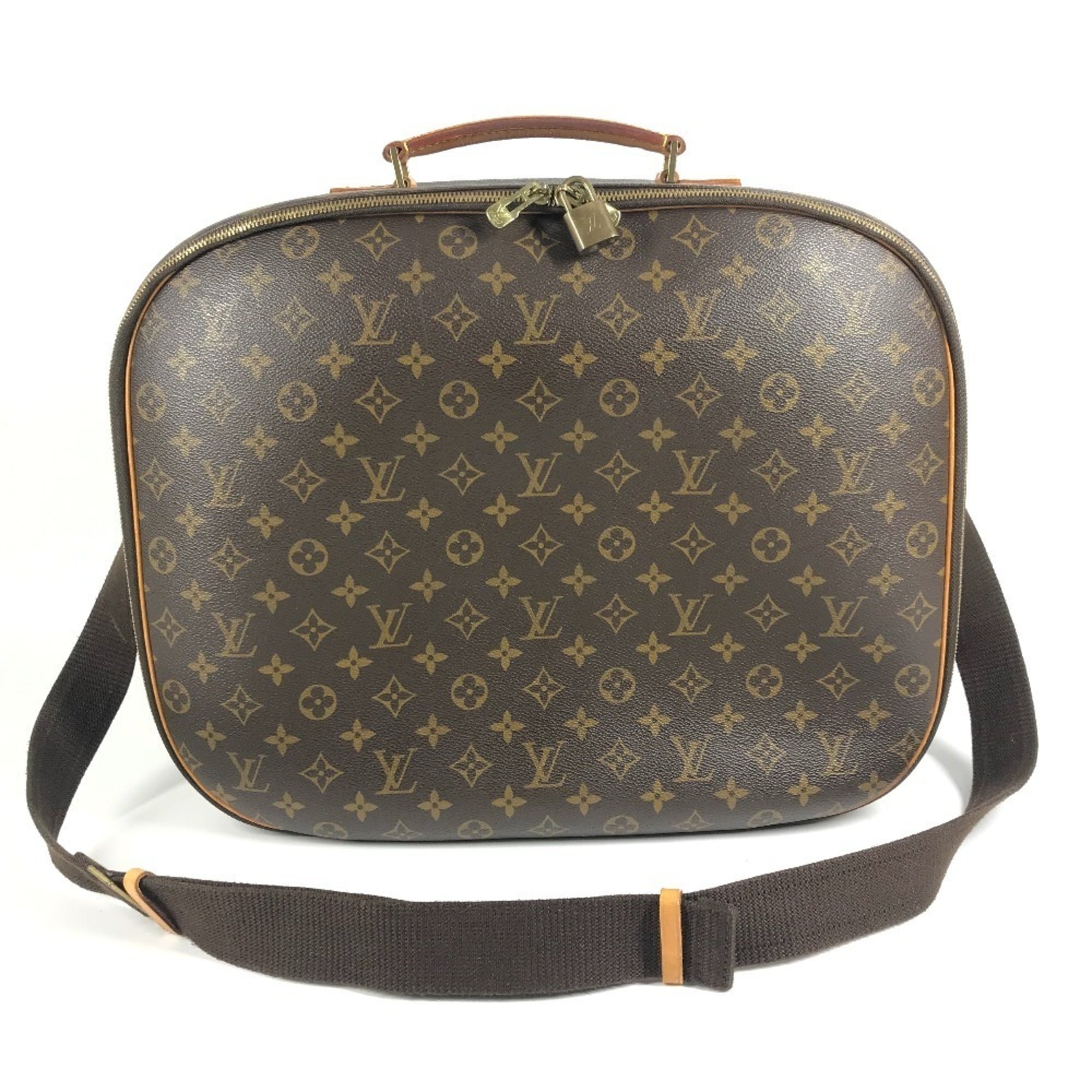 Louis Vuitton Brown Monogram Boston Bag Shoulder Bag (Pre-Owned)