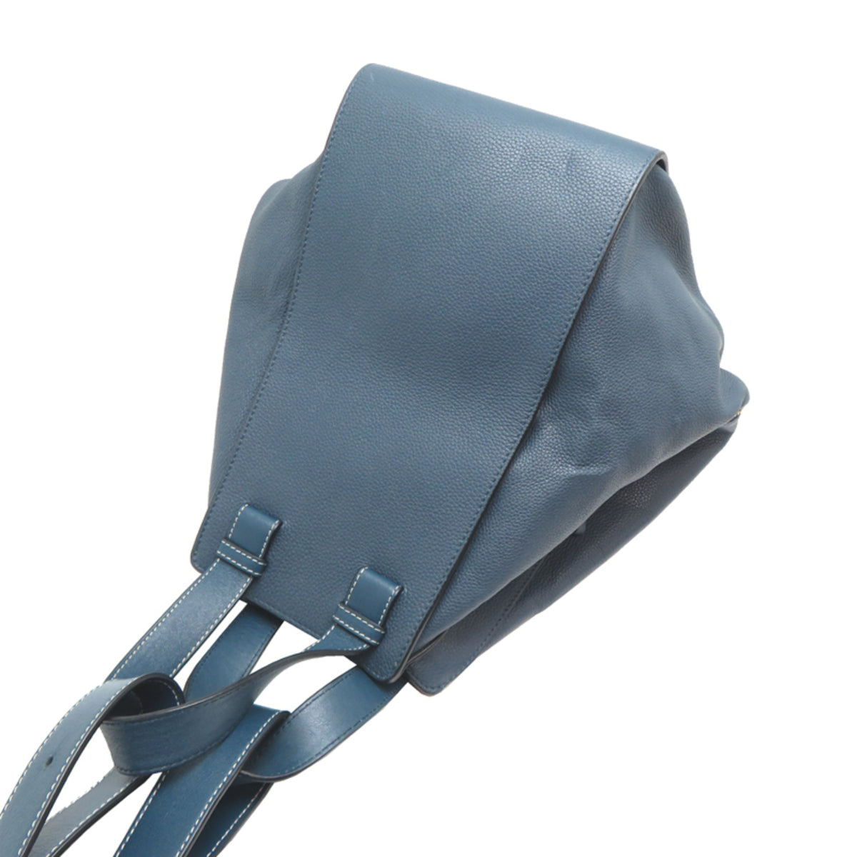 Loewe Blue Leather Handbag (Pre-Owned)