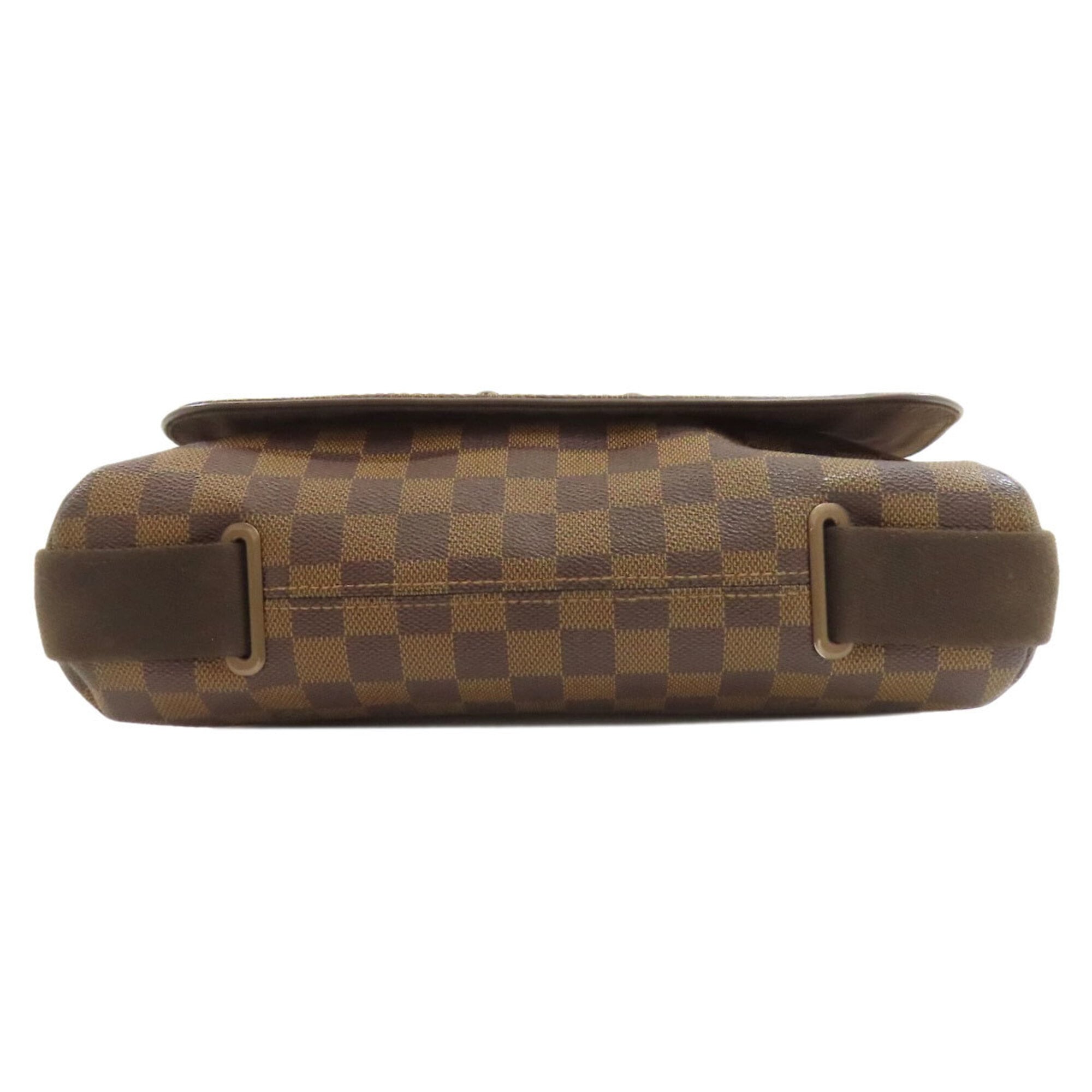 Louis Vuitton Damier Canvas Ebene Damier Canvas Shoulder Bag (Pre-Owned)