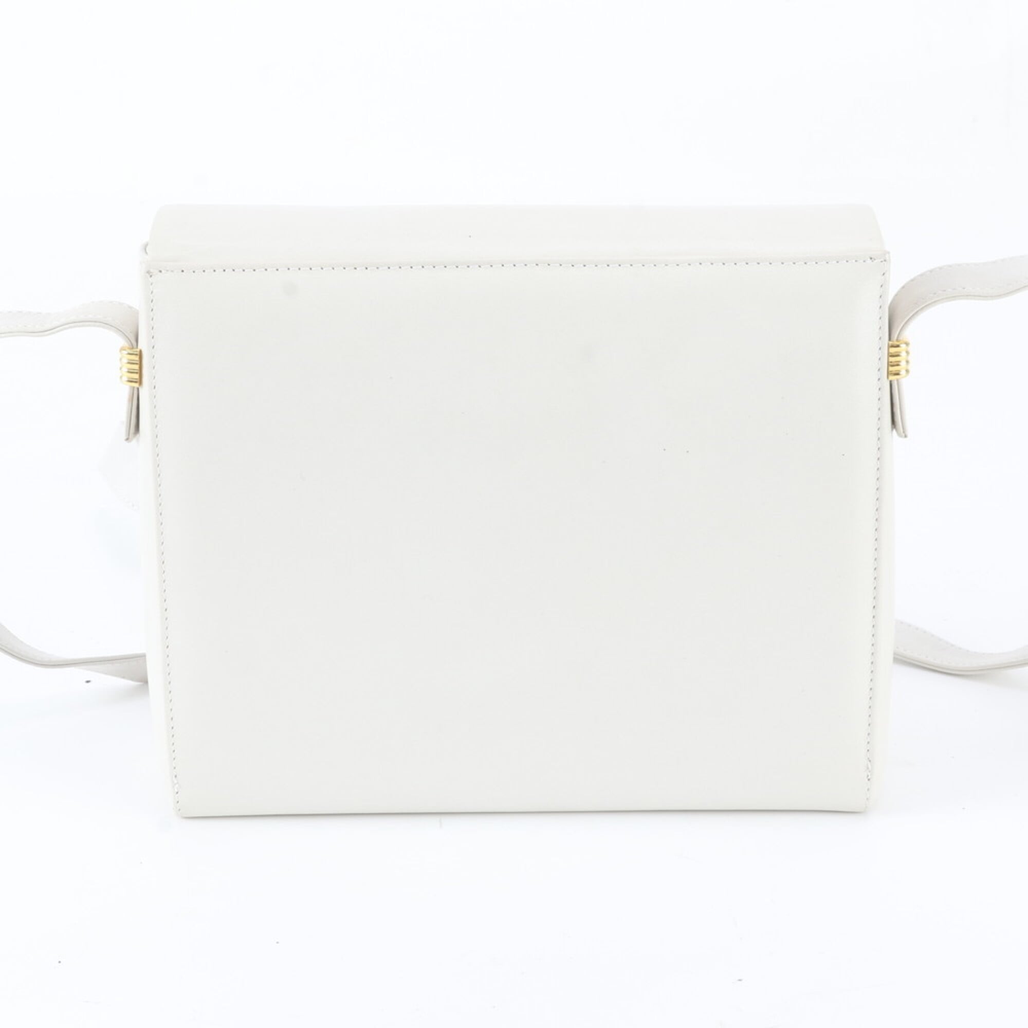 Bally Beige Leather Crossbody Bag Shoulder Bag (Pre-Owned)