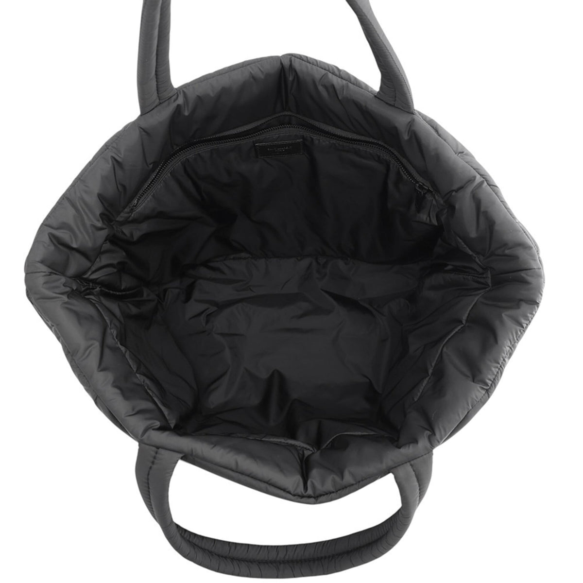 Yves Saint Laurent Black Nylon Handbag Tote Bag (Pre-Owned)