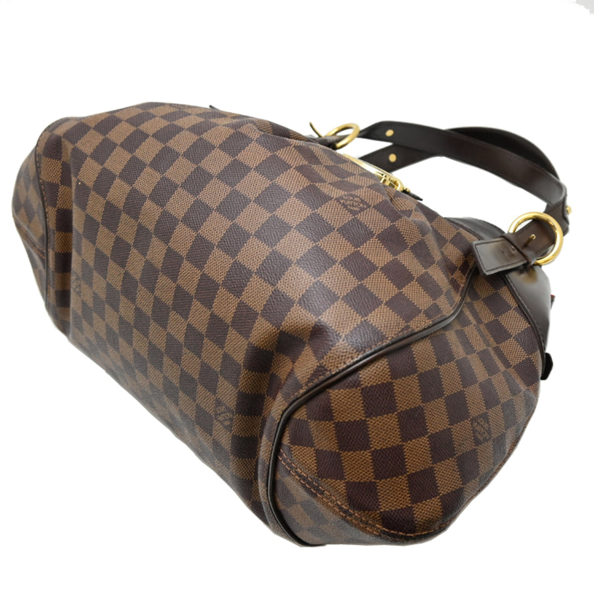 Louis Vuitton Brown Damier Canvas Shoulder Bag (Pre-Owned)