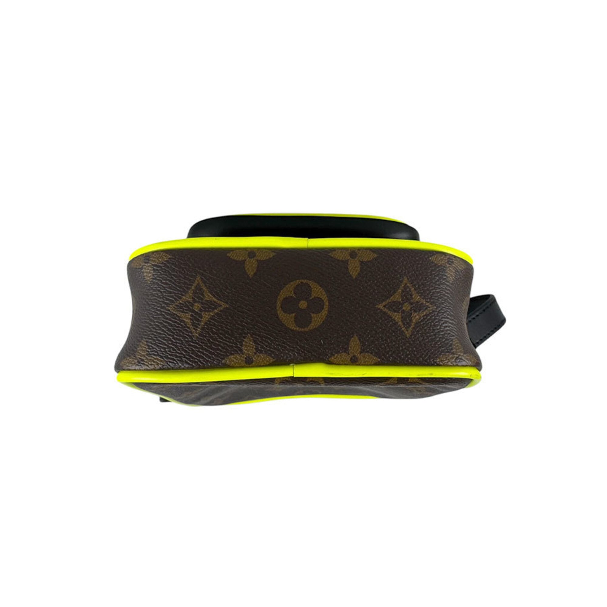 Louis Vuitton Brown Monogram Macassar Yellow Monogram Shoulder Bag (Pre-Owned)