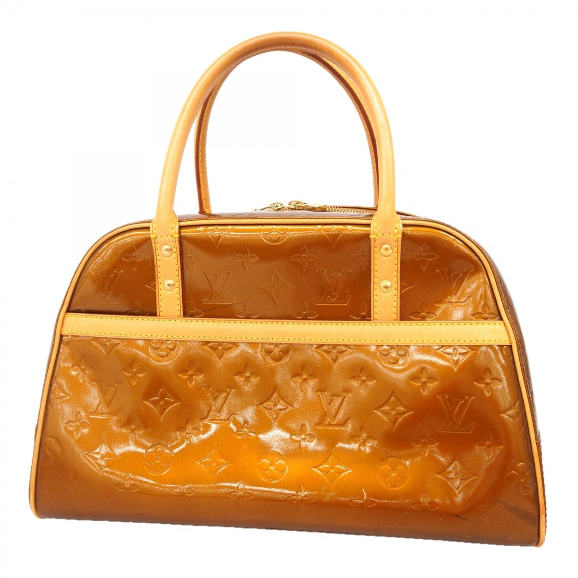 Louis Vuitton Bronze Handbag (Pre-Owned)