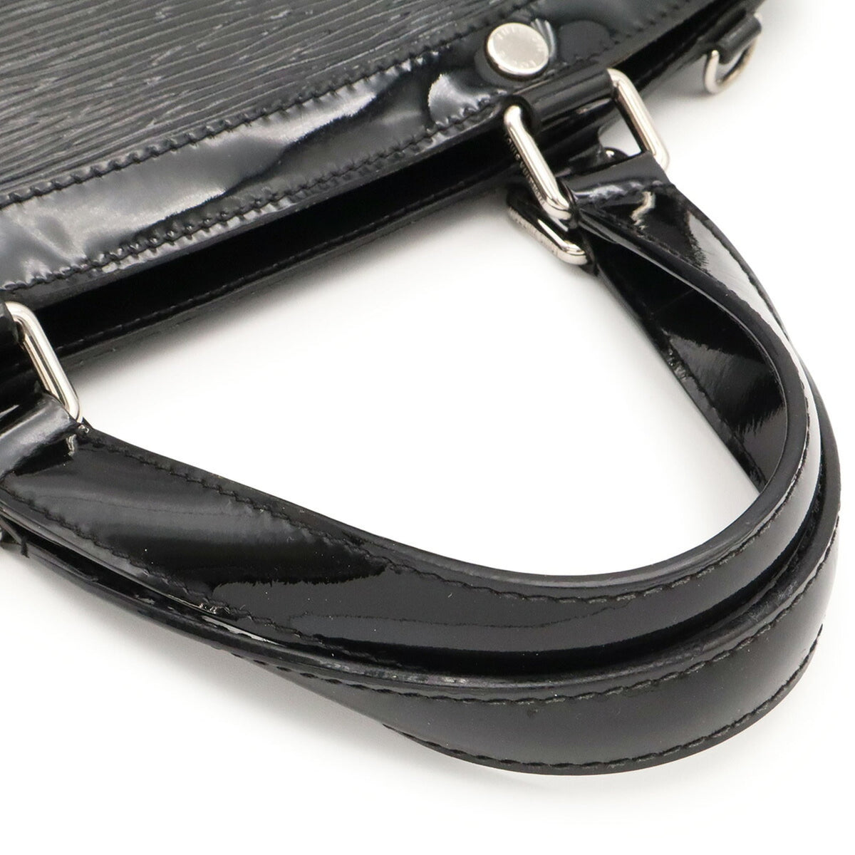 Louis Vuitton Black Noir Epi Leather Handbag Shoulder Bag (Pre-Owned)