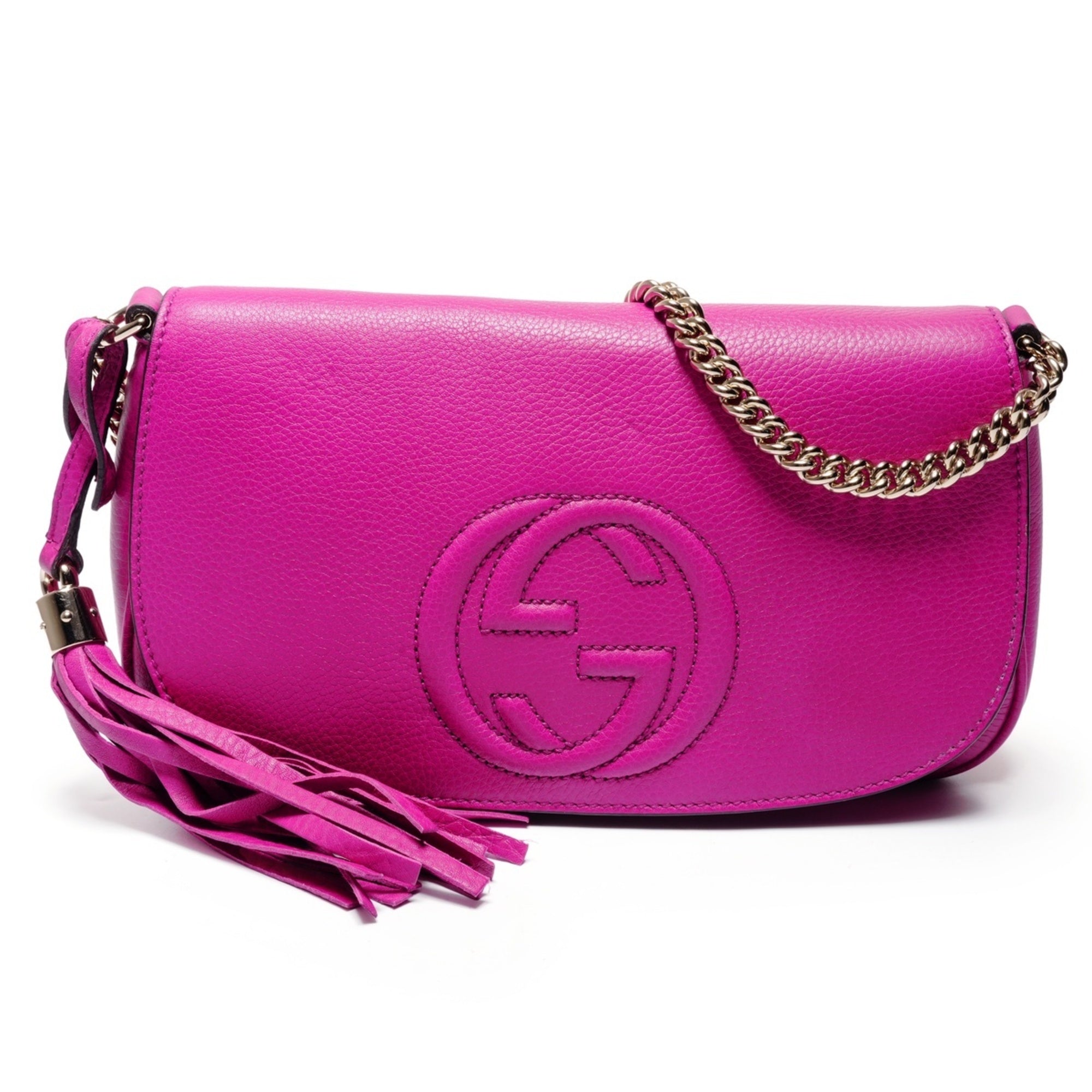 Gucci Soho Pink Shoulder Bag (Pre-Owned)