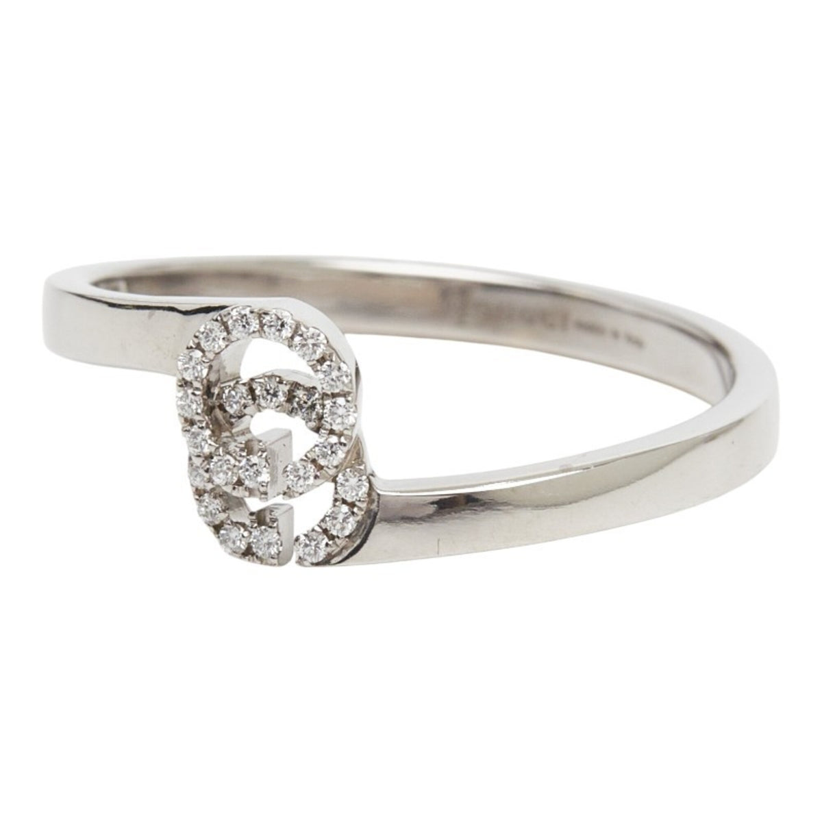 Gucci White Gold (18K) Band Ring (Pre-Owned)
