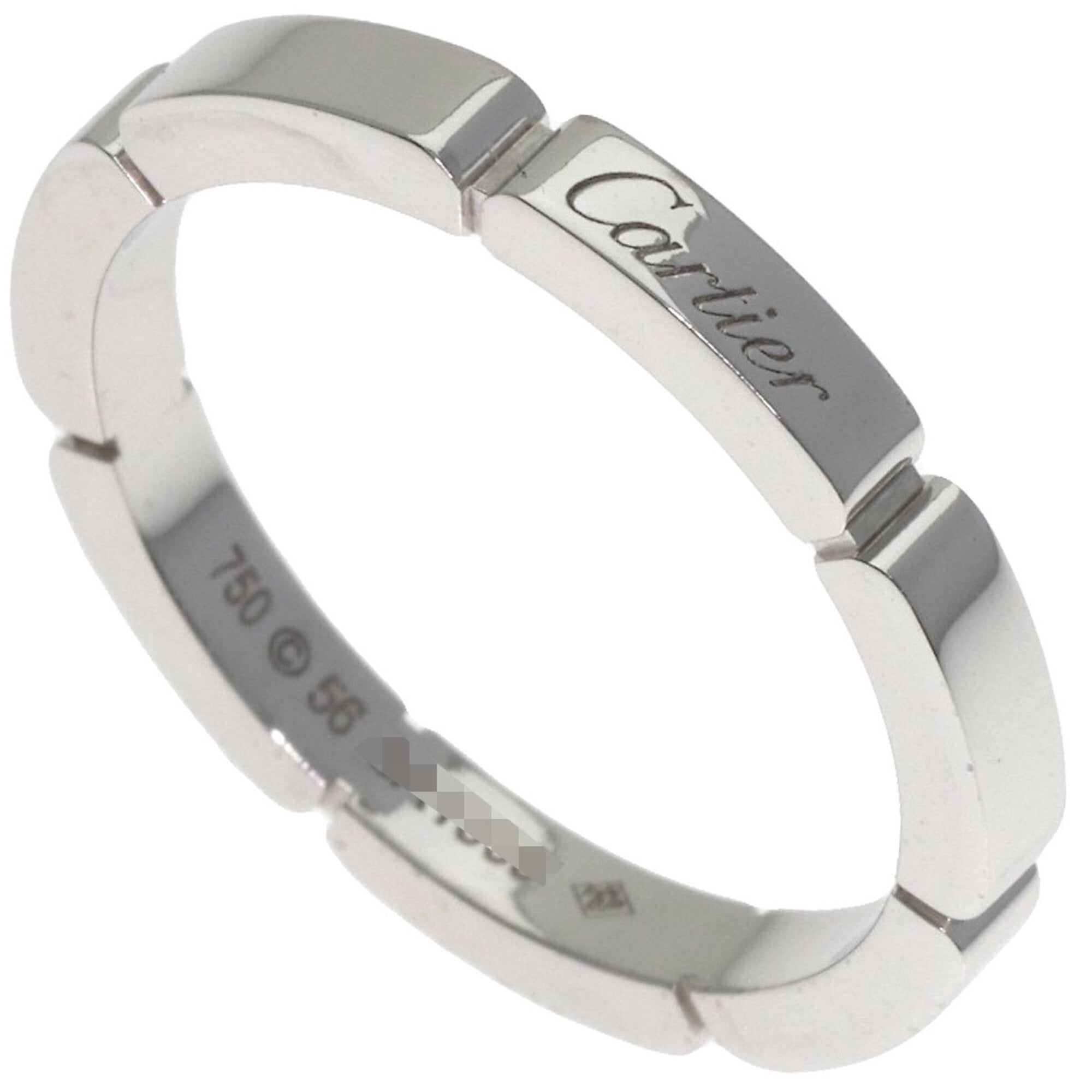 Cartier White Gold (18K) Band Ring (Pre-Owned)