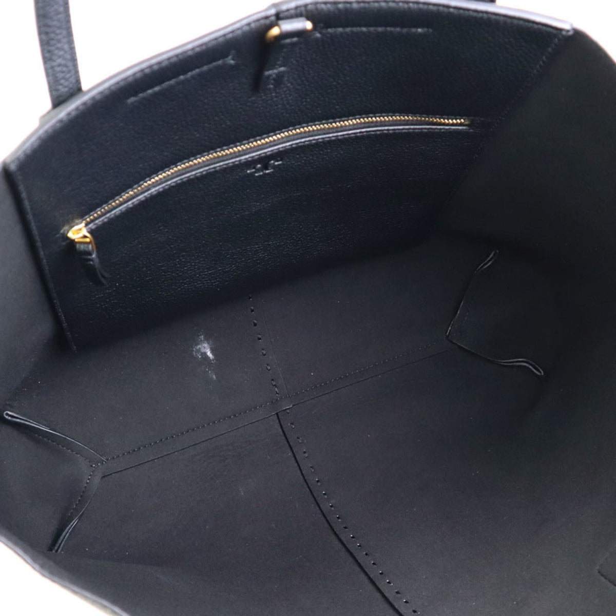 Tory Burch Black Leather Handbag (Pre-Owned)