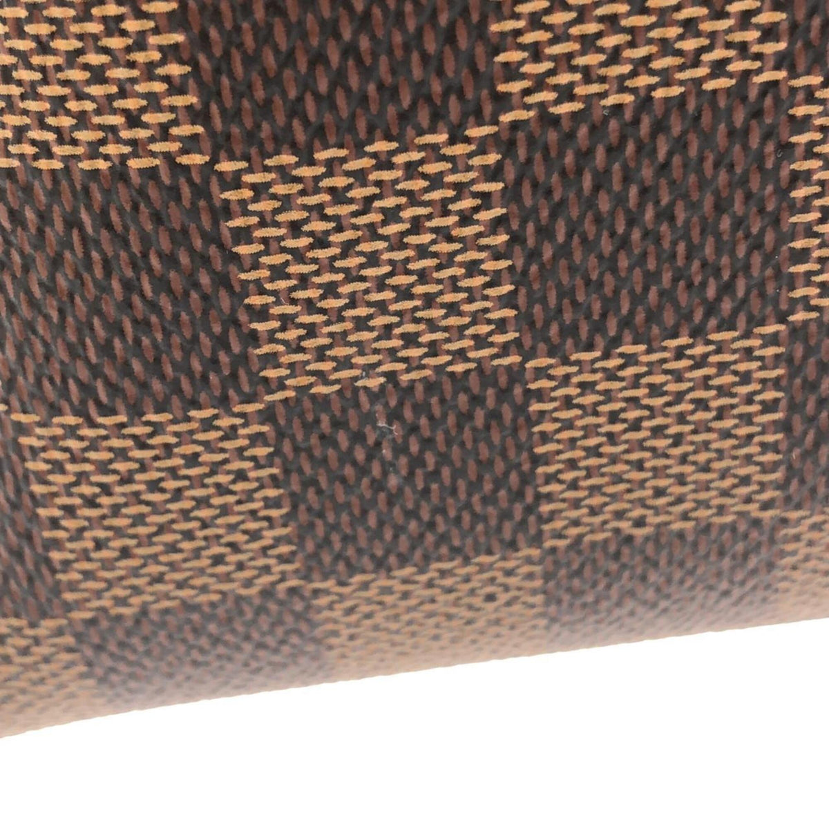 Louis Vuitton Ebene Coated Canvas Handbag Pouch (Pre-Owned)