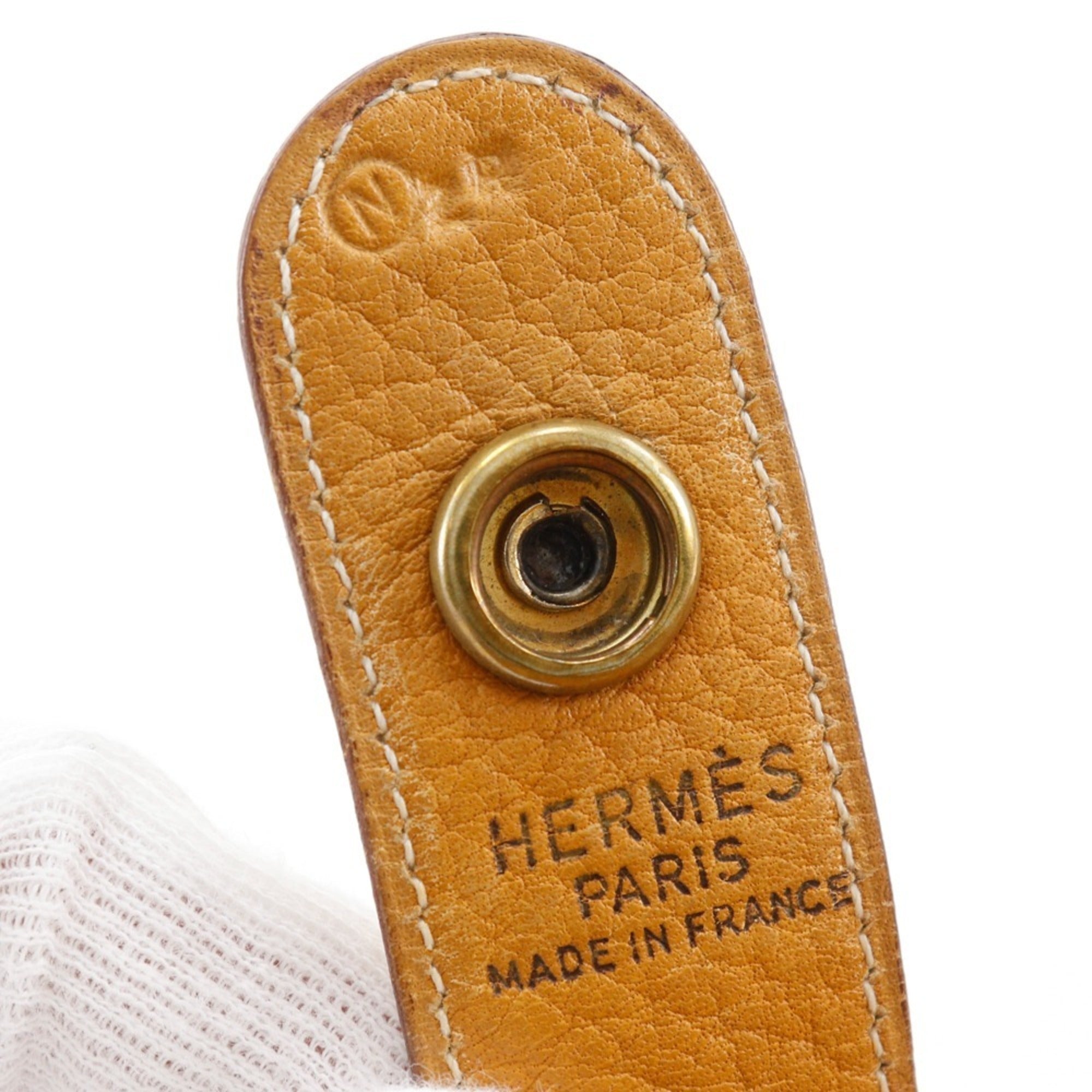 Hermes Natural Ardennes Leather Shoulder Bag (Pre-Owned)