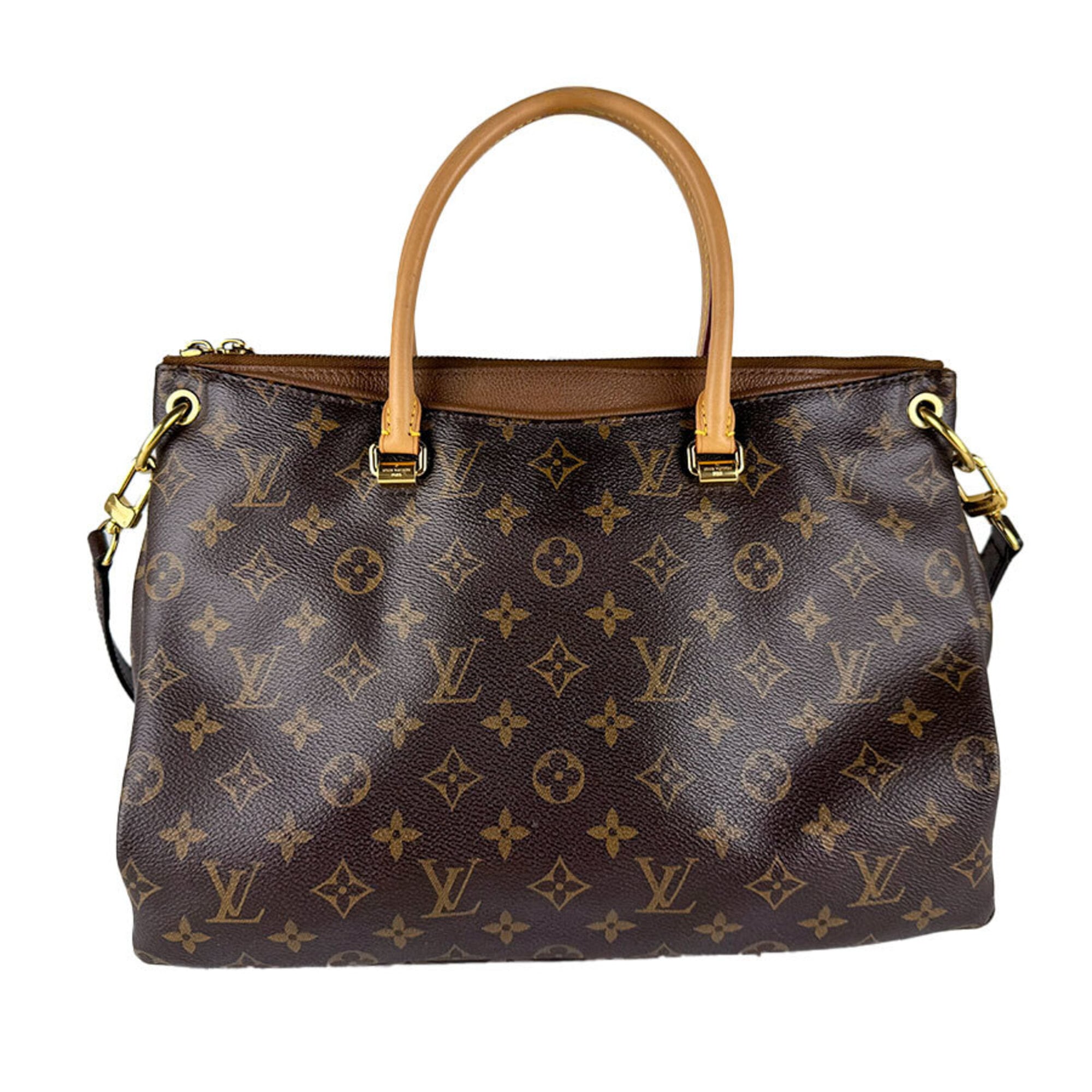 Louis Vuitton Brown Monogram Monogram Handbag Shoulder Bag (Pre-Owned)