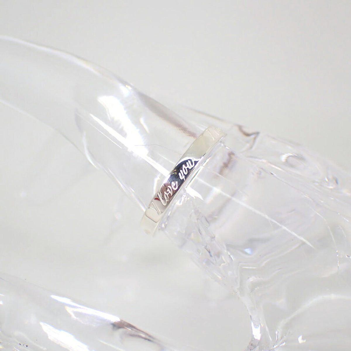 Tiffany Sterling Silver 925 Band Ring (Pre-Owned)
